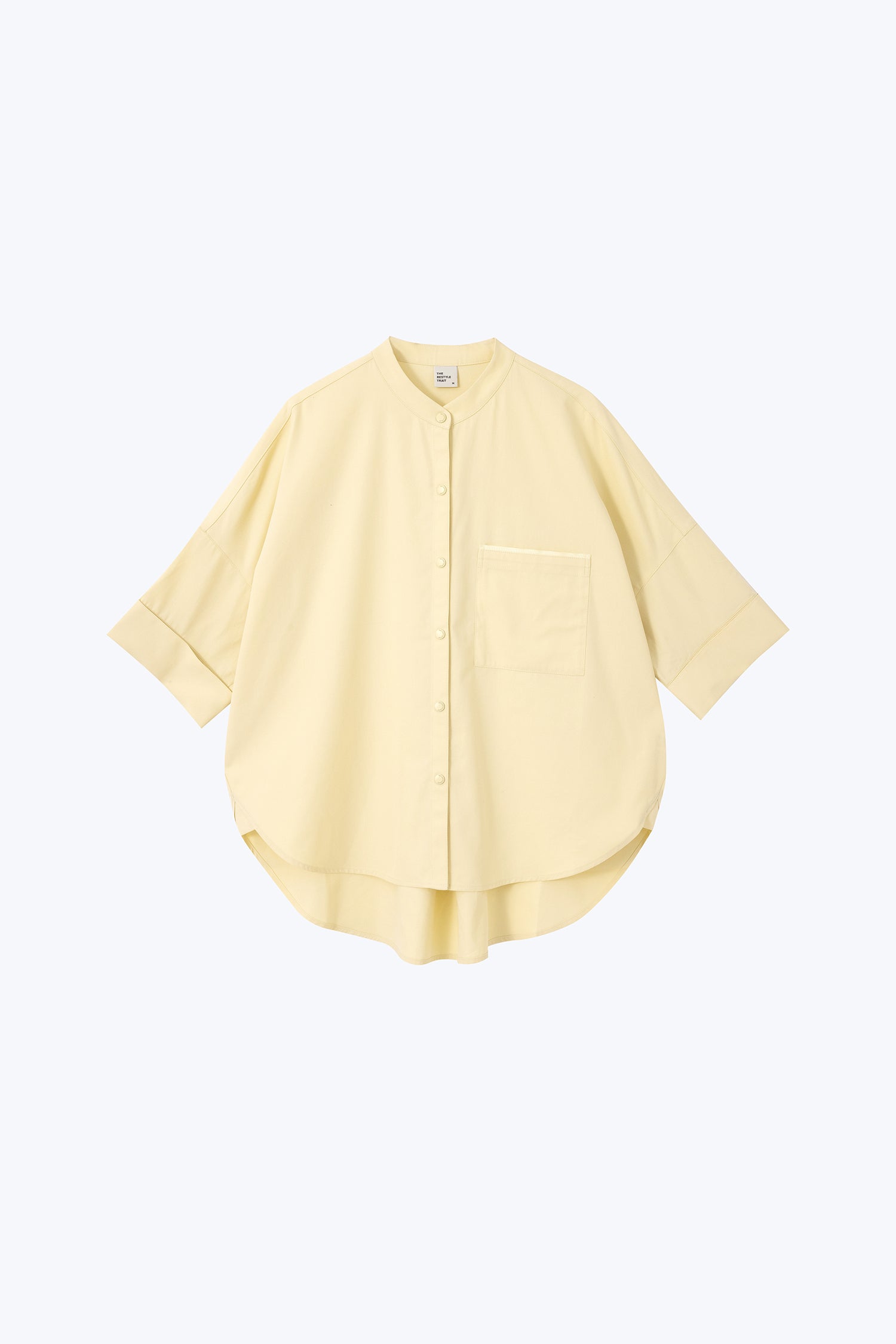 Wide Cut Blouse - Butter