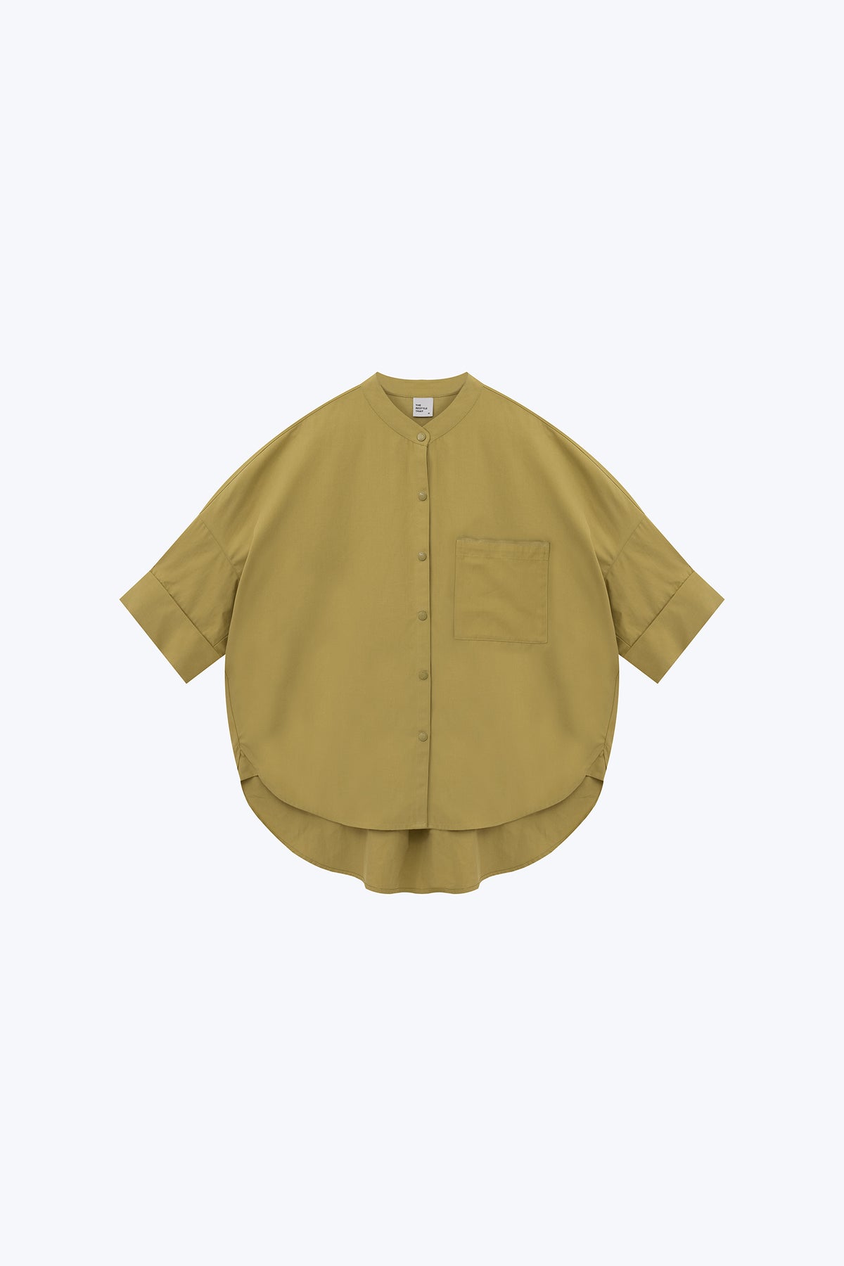 Wide Cut Blouse - Olive