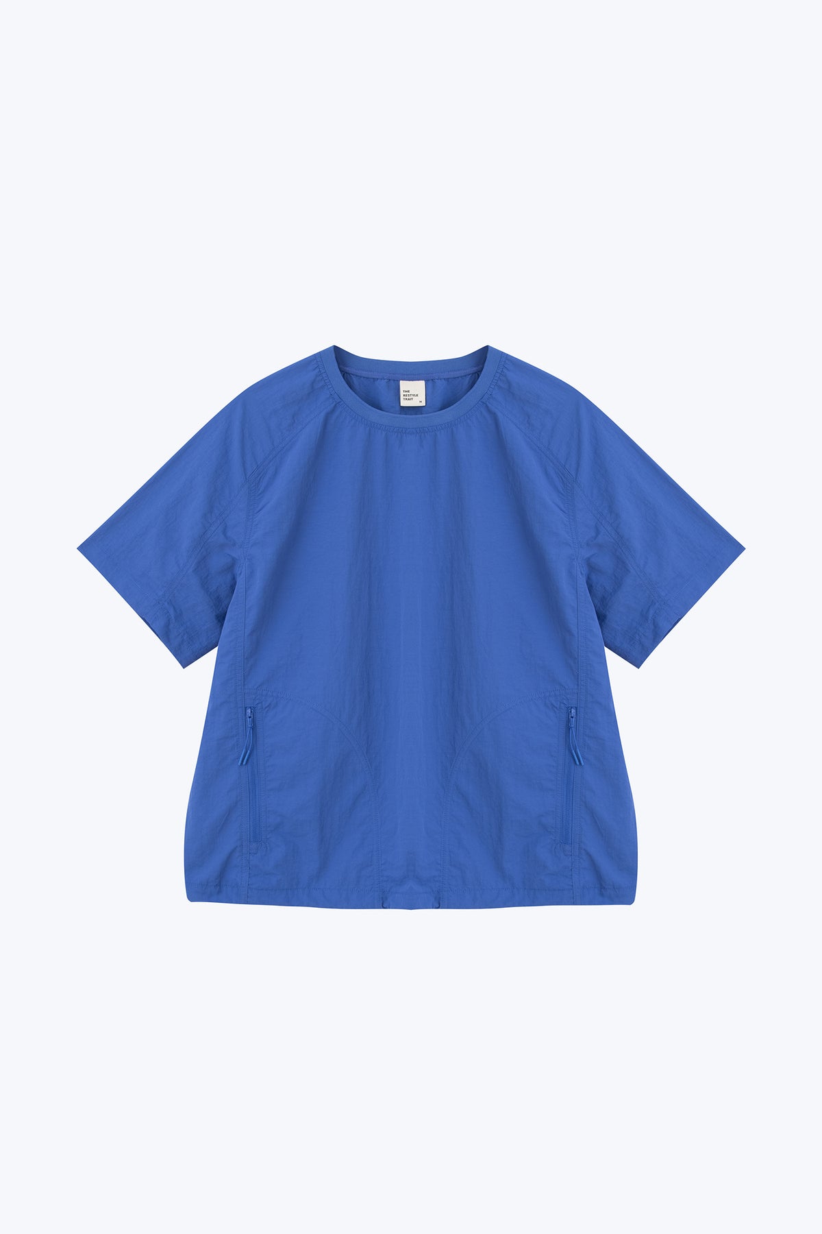 Zipped Pocket Top - Cobalt