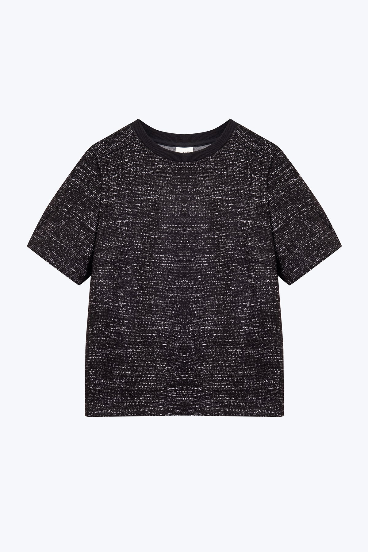 Short Sleeve Top - Black