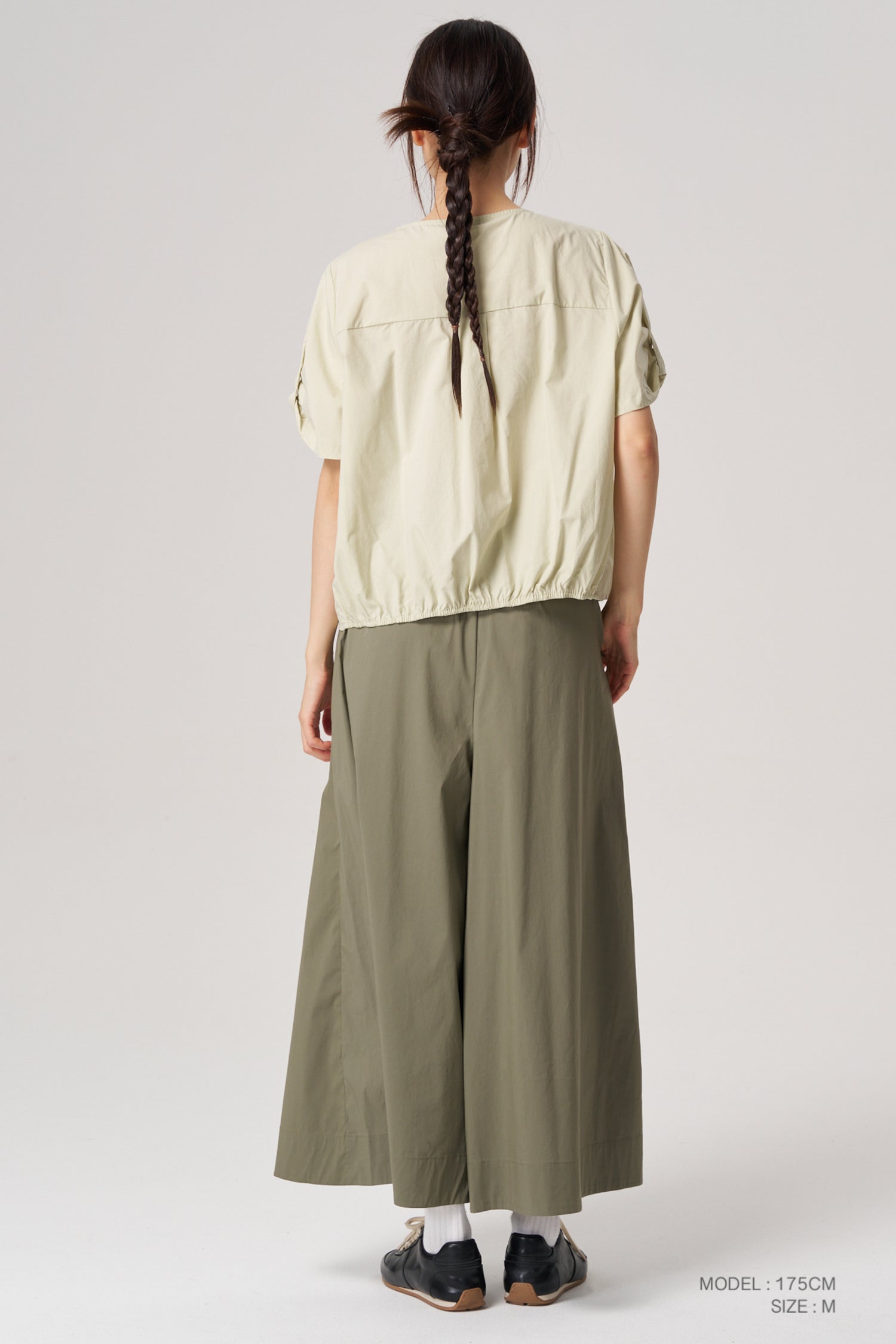 Puff Sleeve Blouse - Pistachio