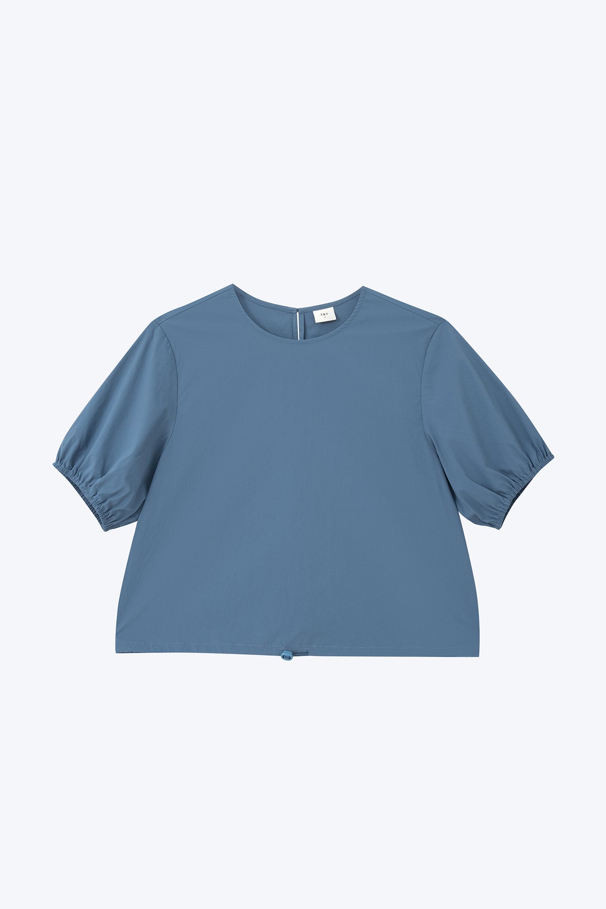 Drawcord Bubble Top - Teal