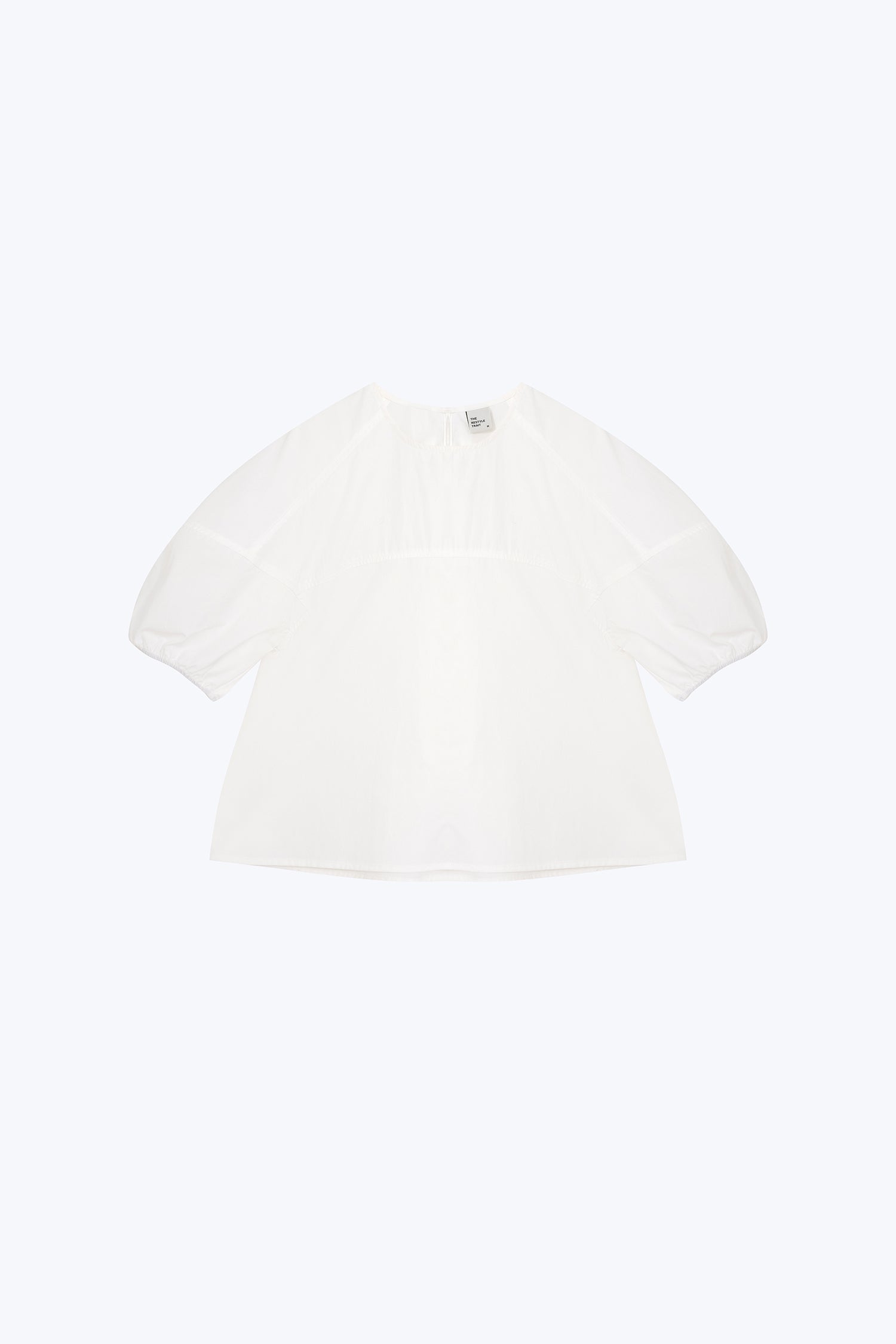 Front Seam Blouse - Cream