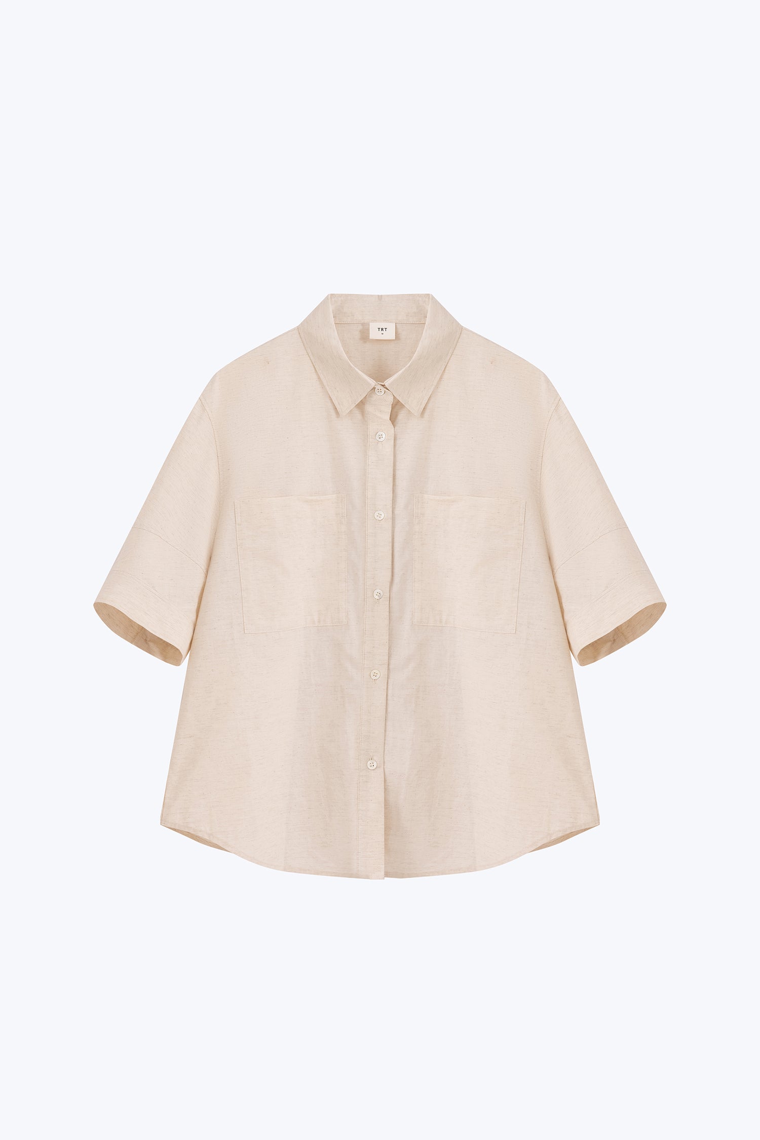 Patch Pocket Blouse - Ecru