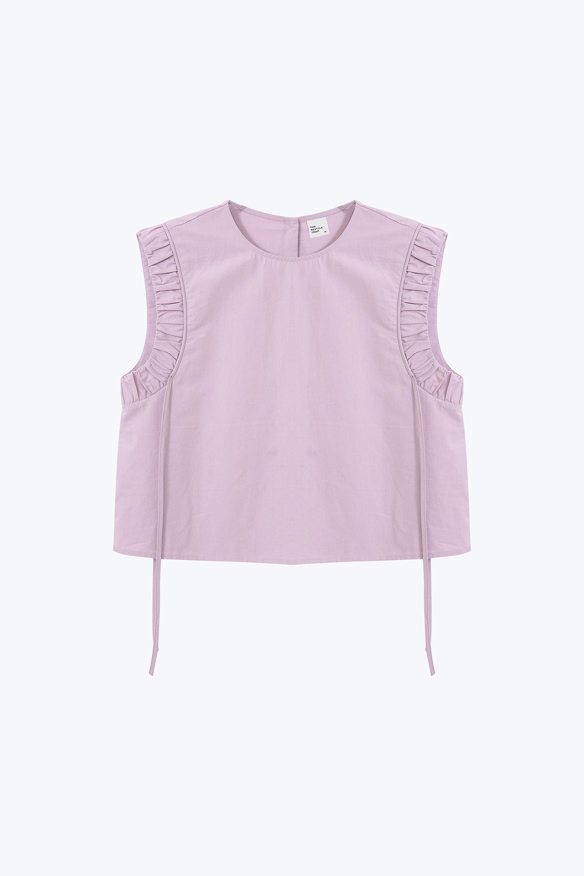 Gathered Ruffle Blouse - Yam
