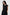 Layered Panel Blouse - Black