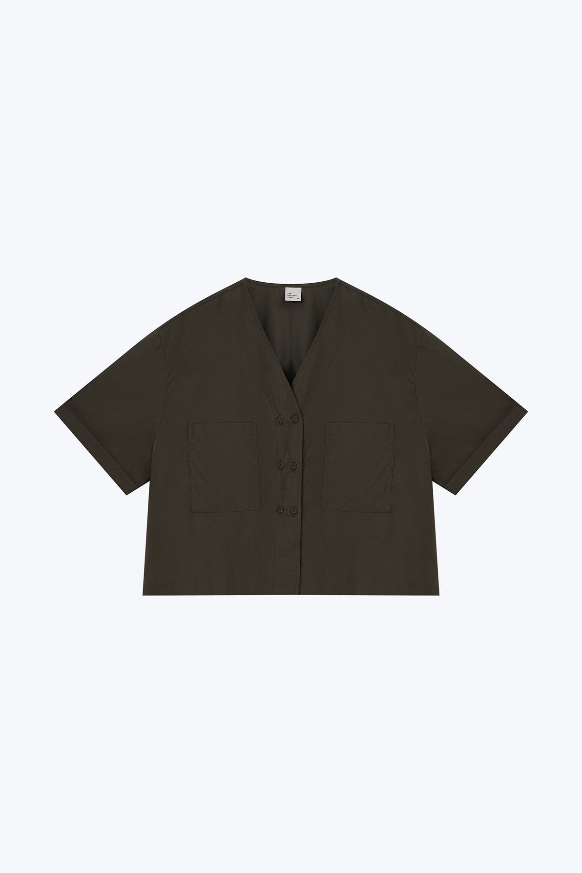 Patch Pocket Blouse - Army Green