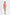 Sleeveless Panelled Blouse - Coral