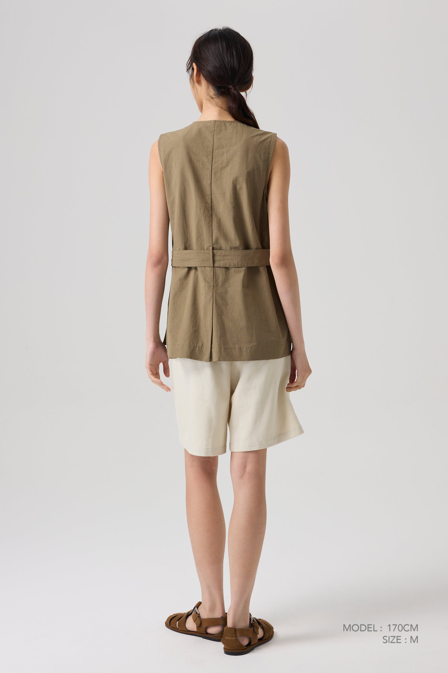 Utility Vest - Cocoa