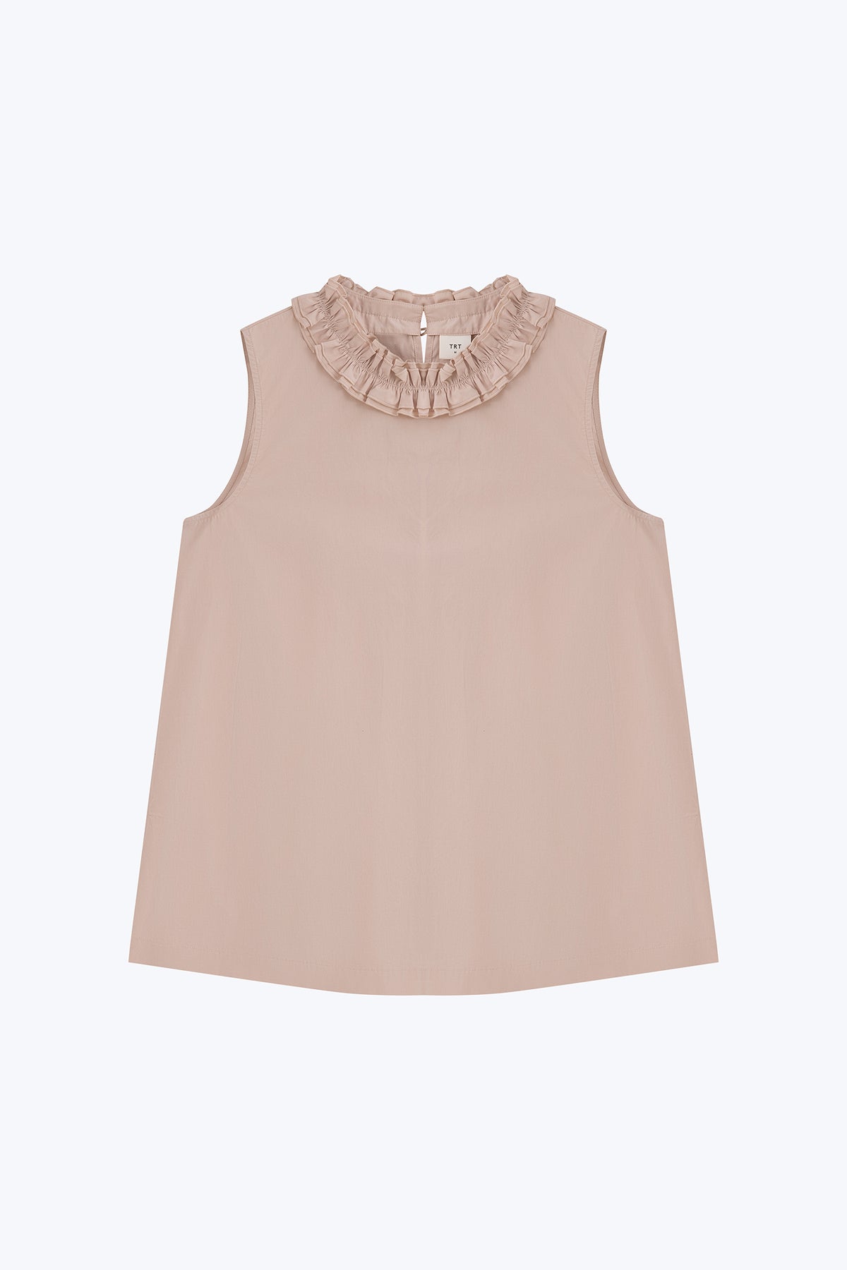 Frill Collar Blouse - Blush