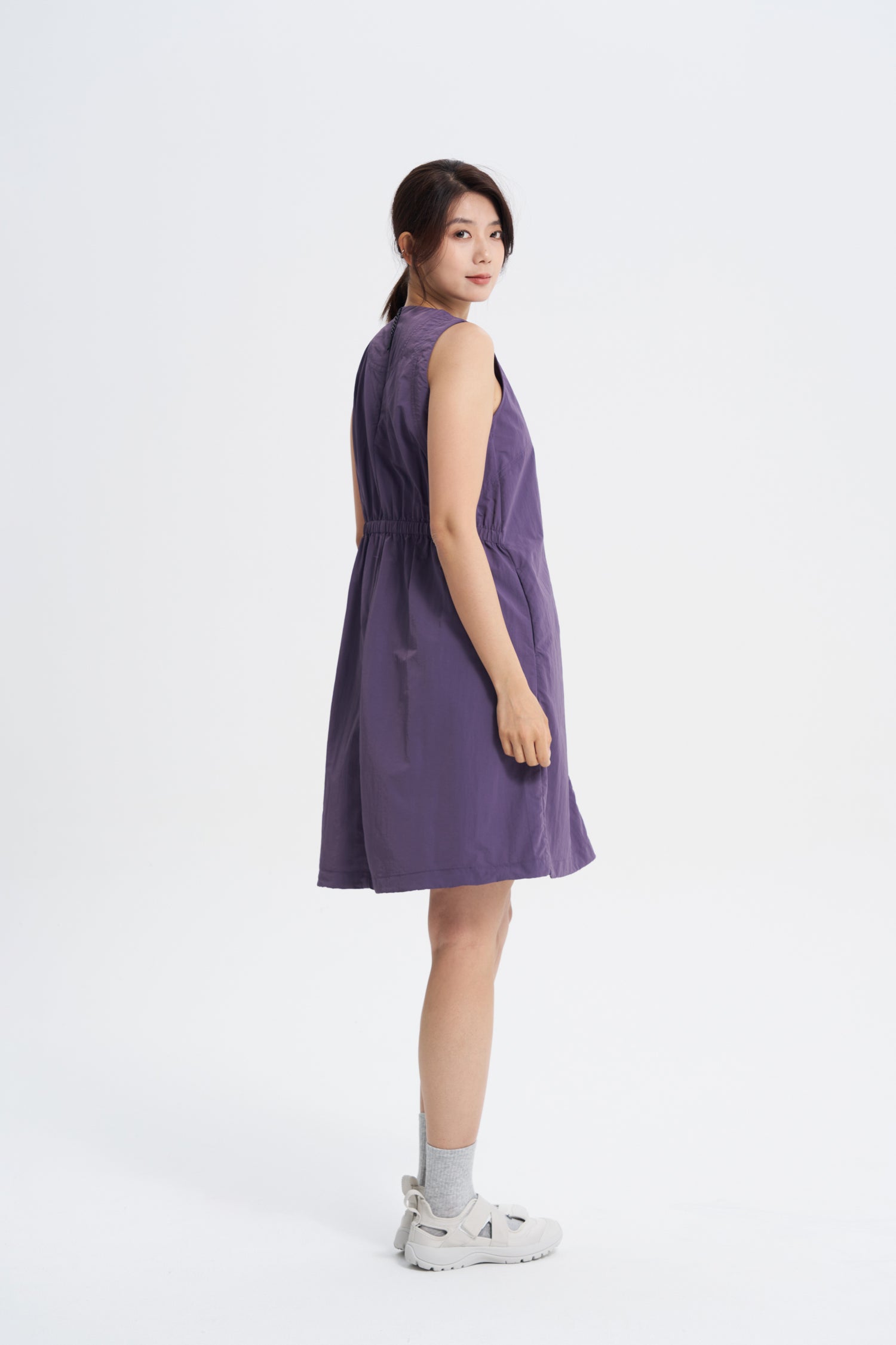 Sleeveless Dress - Purple