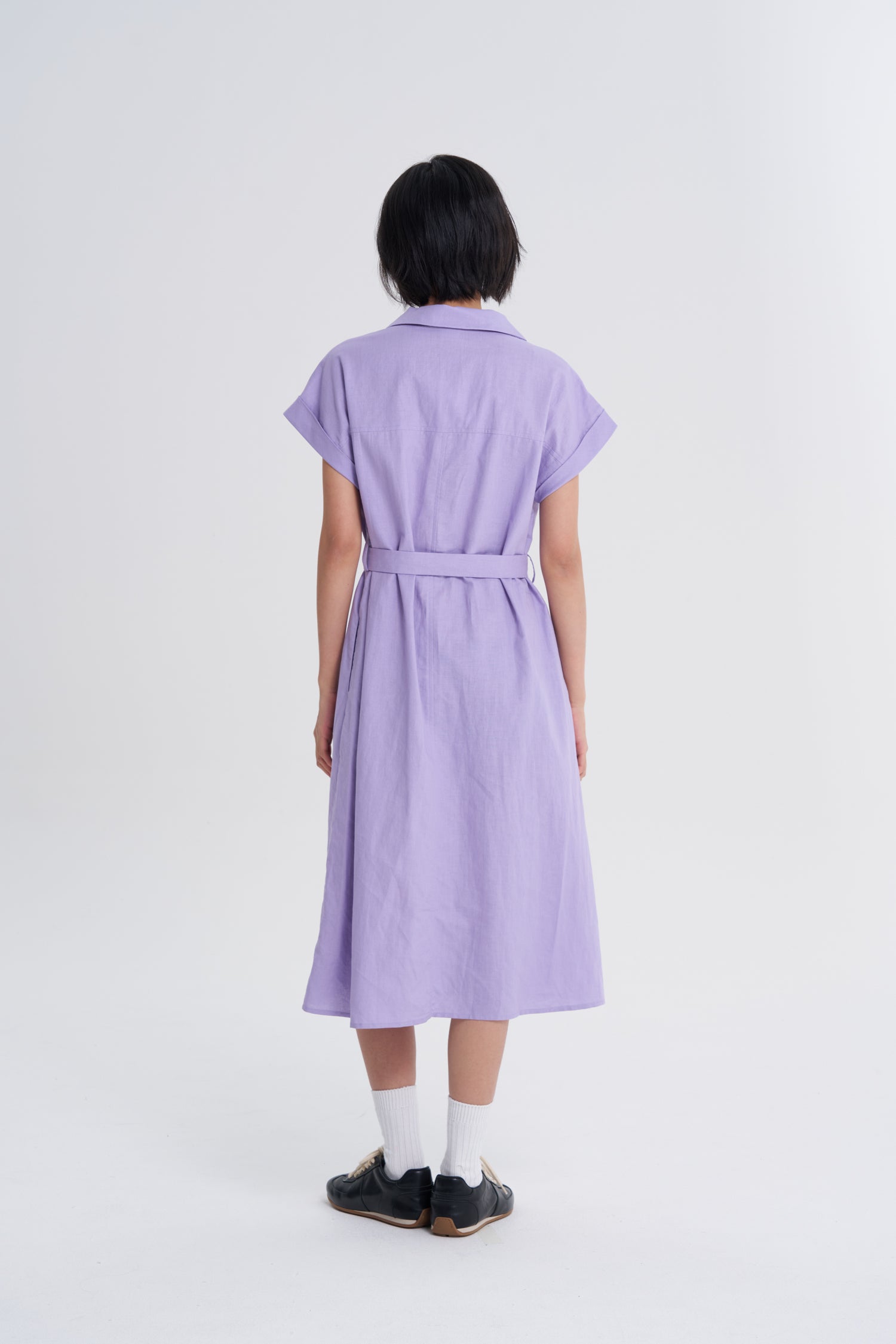 Sleeper Collar Dress - Lavendar