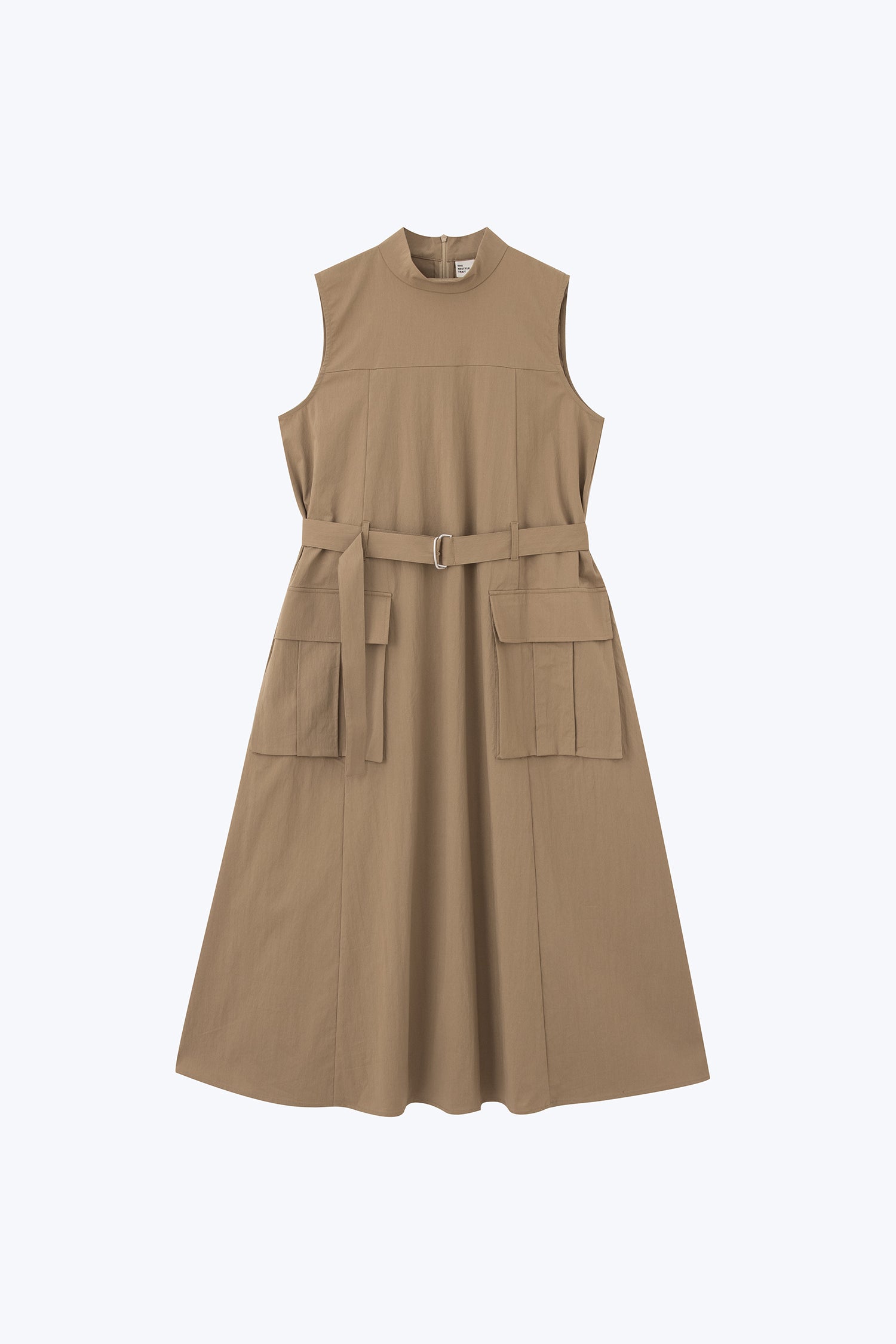 Patch Pocket Dress - Cocoa