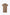 Foldover Collar Dress - Khaki Brown