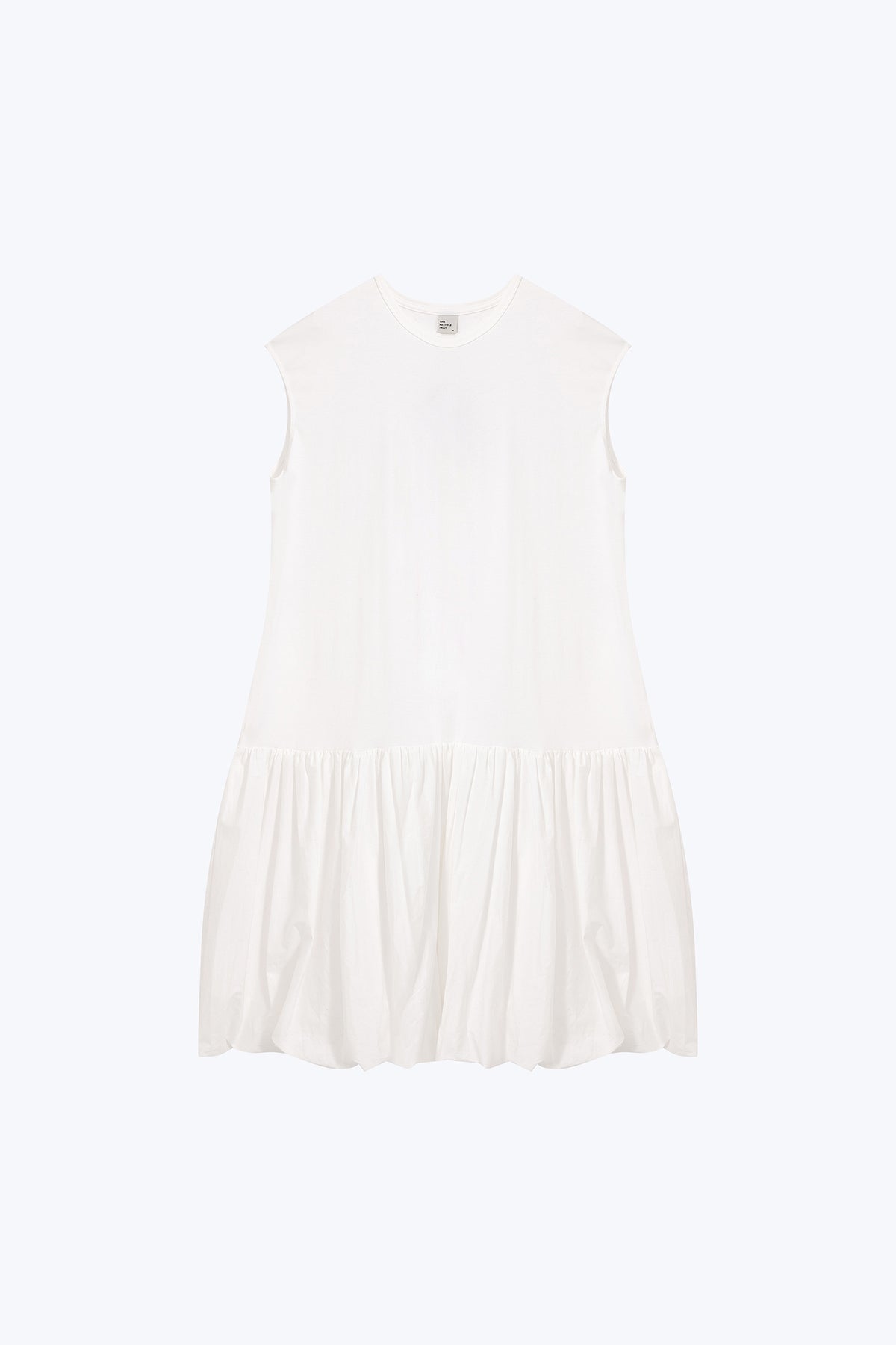Cloud Hem Dress - Cream