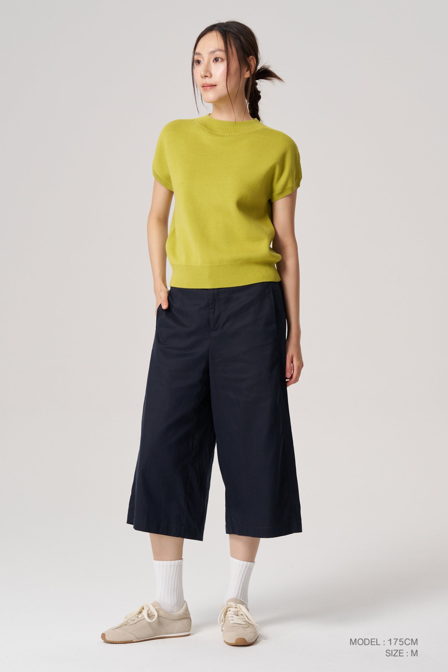 Knitted Top - Lime
