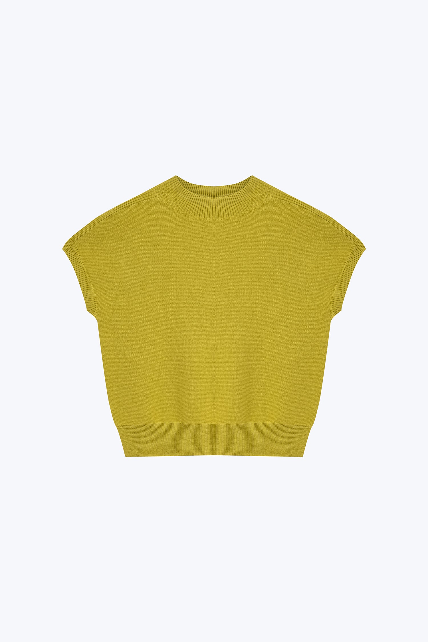 Knitted Top - Lime