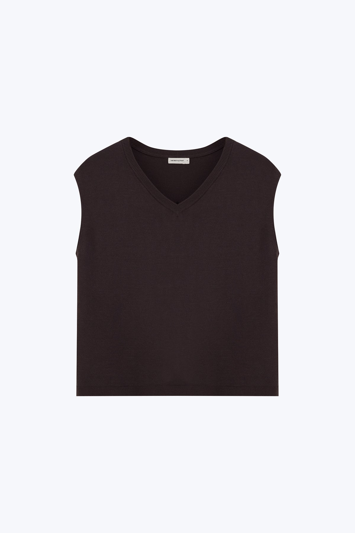 Knitted Vest - Hue Grey
