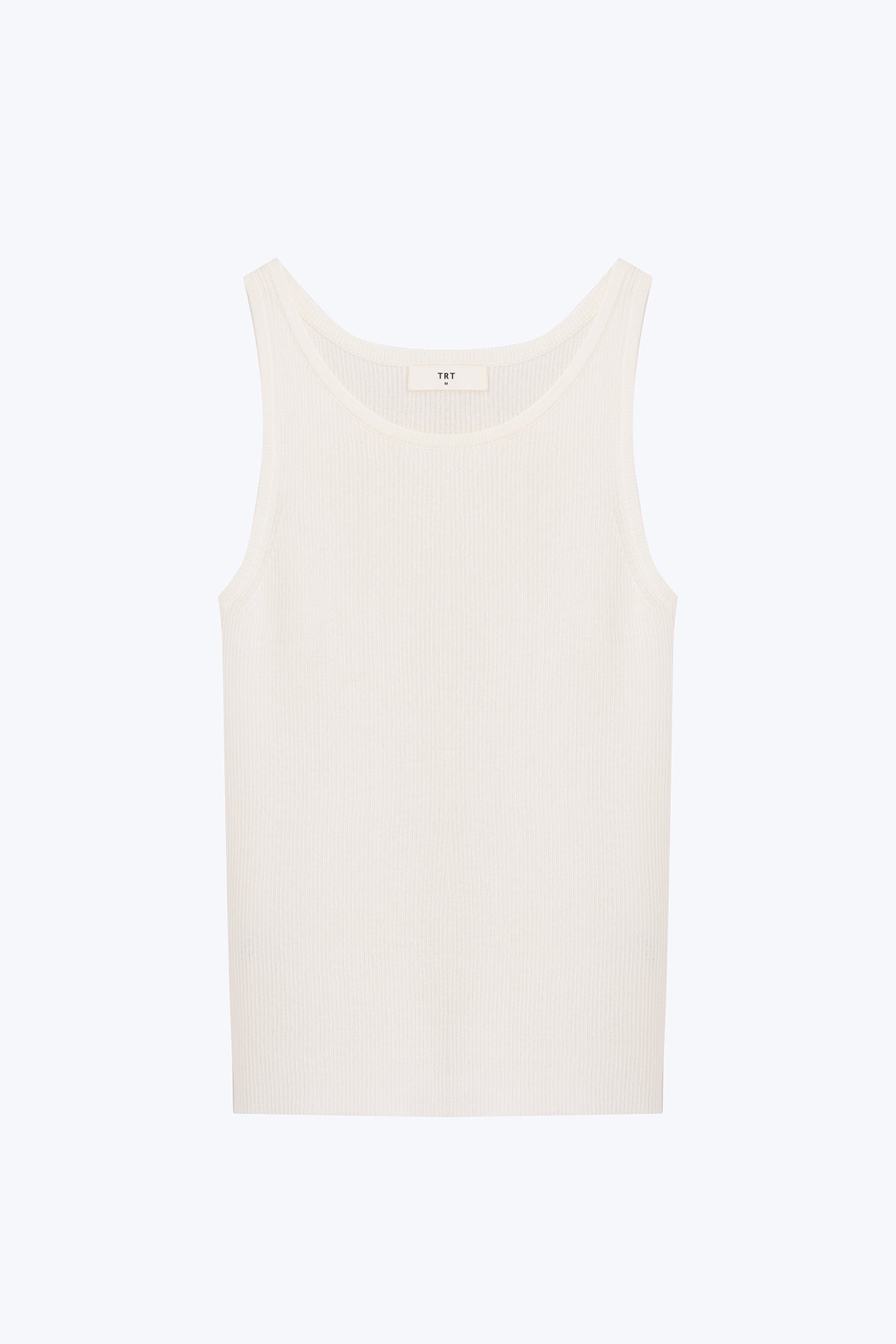 Knitted Ribbed Camisole - Cream