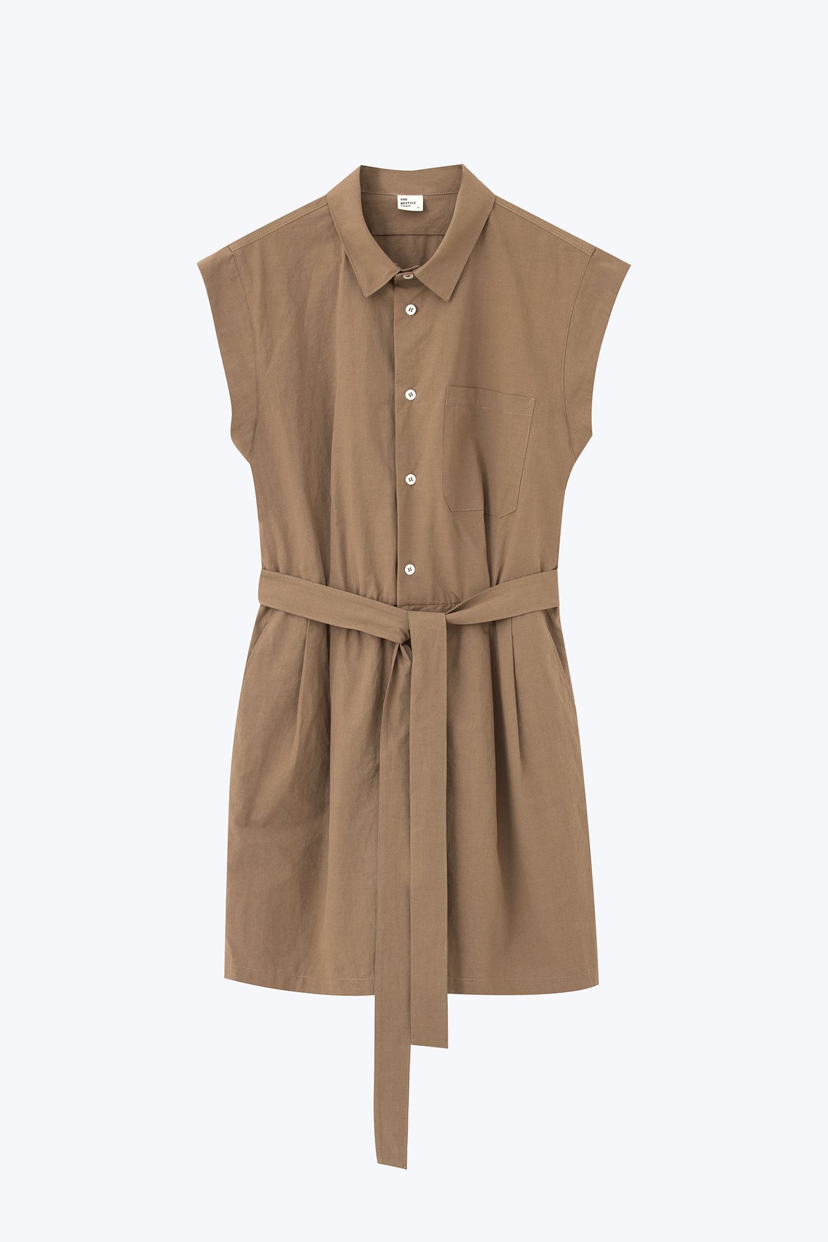 Button Up Jumpsuit - Cocoa