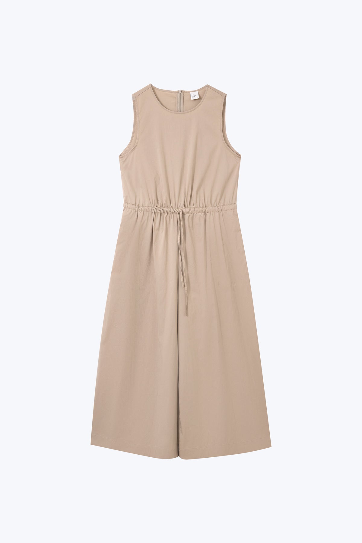 Drawstring Jumpsuit - Khaki