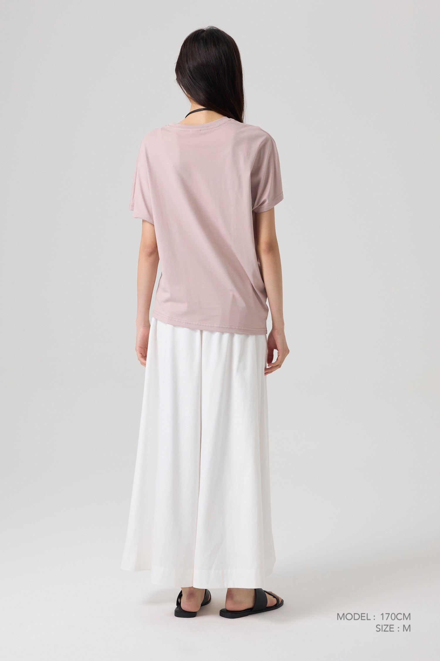 Double Waistband Trousers - Beige