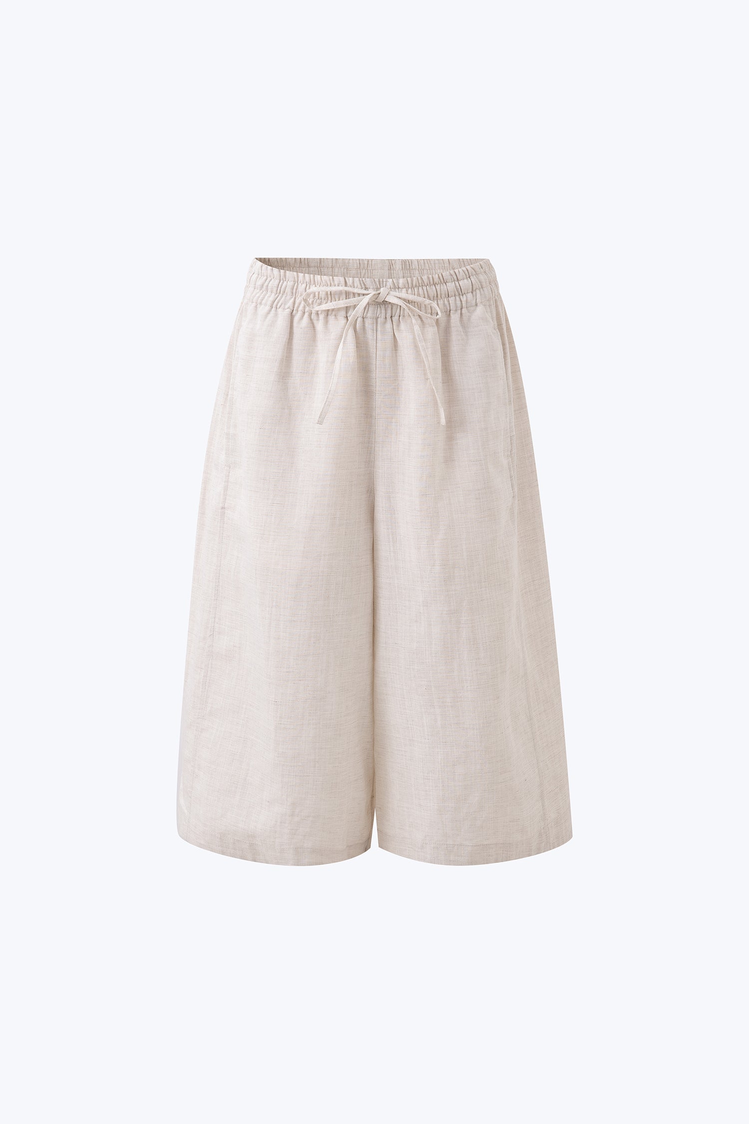 Drawstring Culottes - Ecru