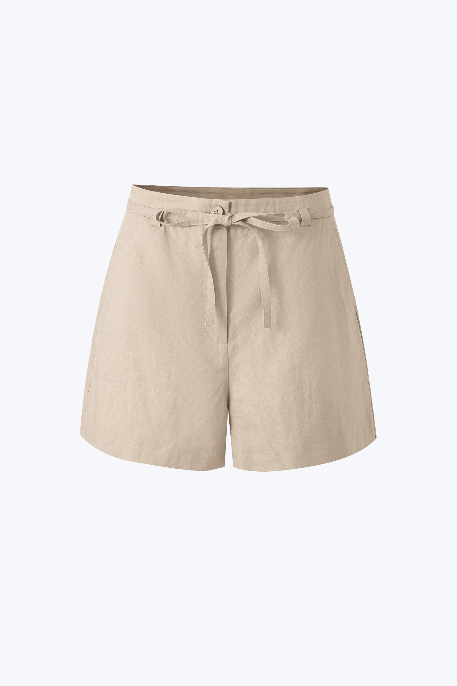 Belted Shorts - Khaki