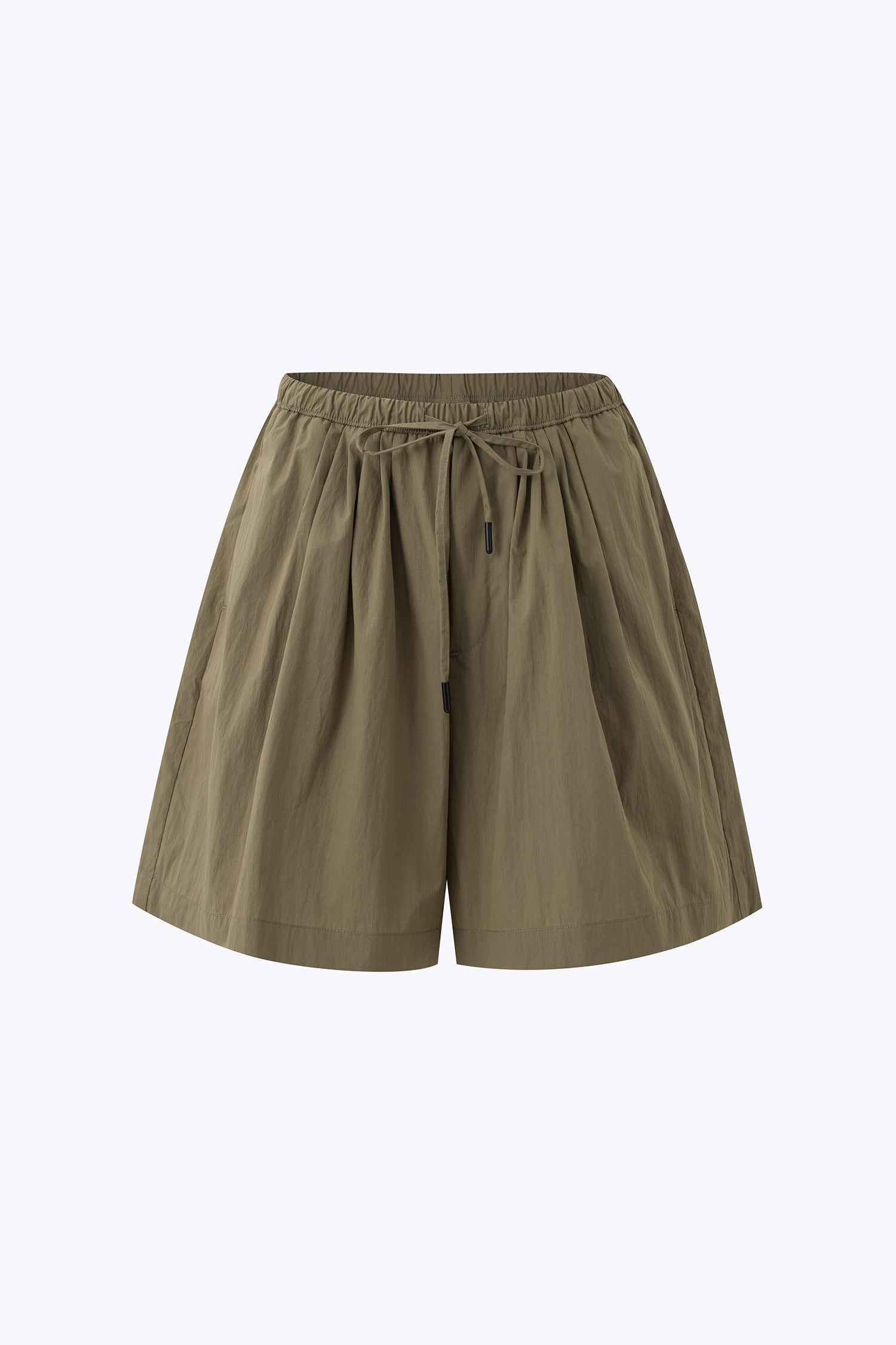 Drawstring Shorts - Army Green