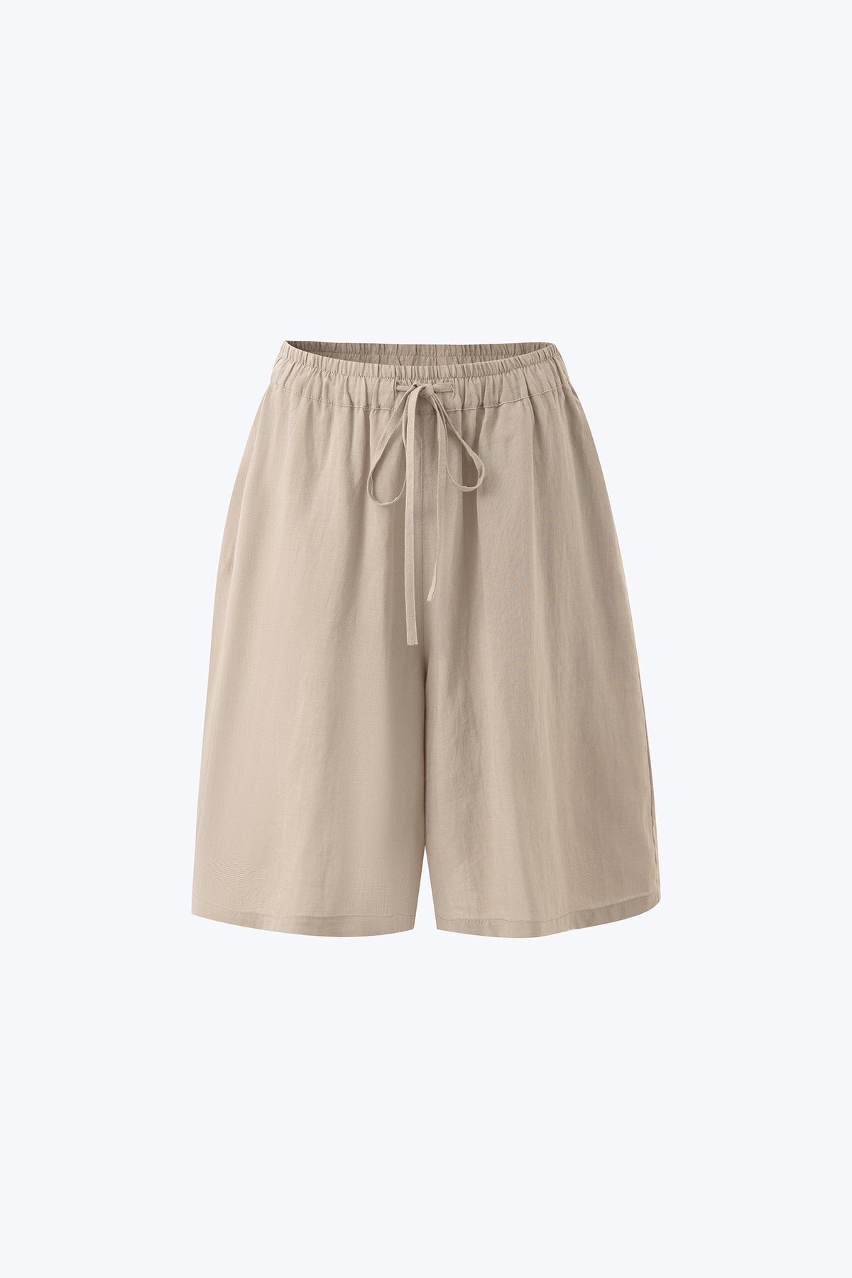 Wide Leg Shorts - Dark Sage