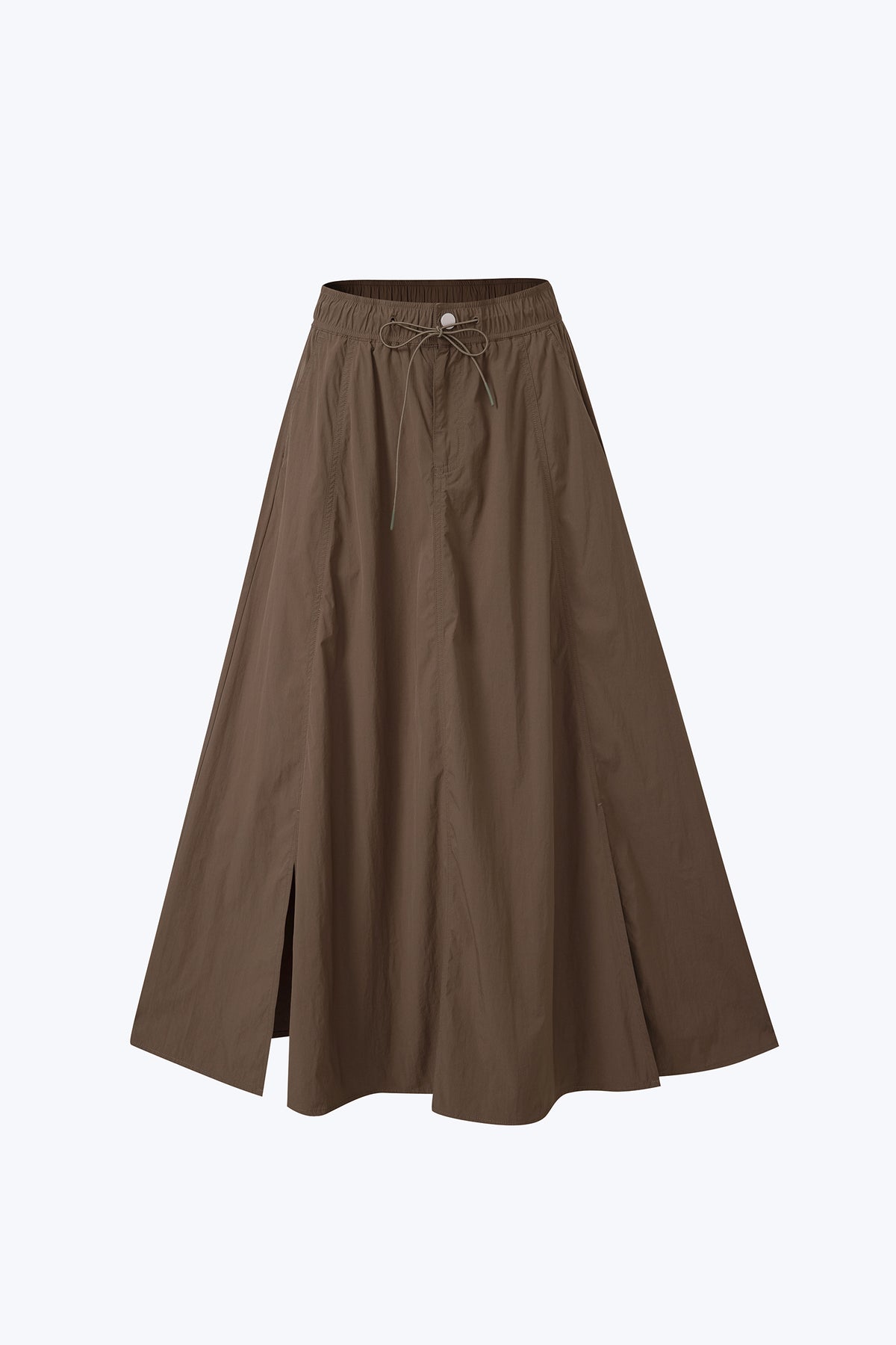 Flare Long Skirt - Army Green