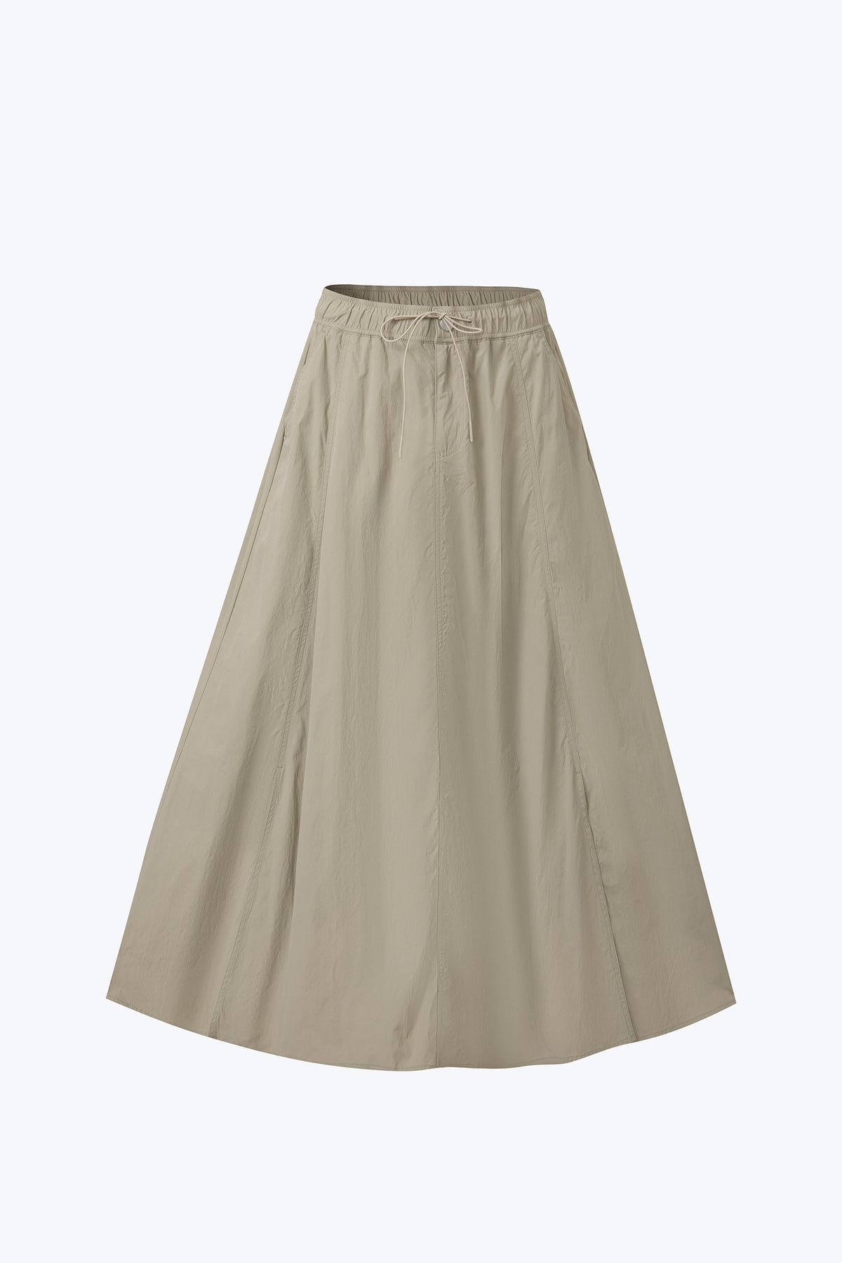 Flare Long Skirt - Sage