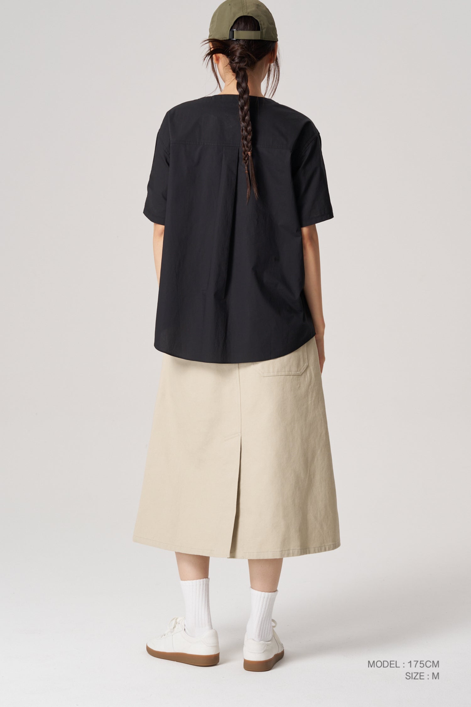 A-line Skirt - Sand