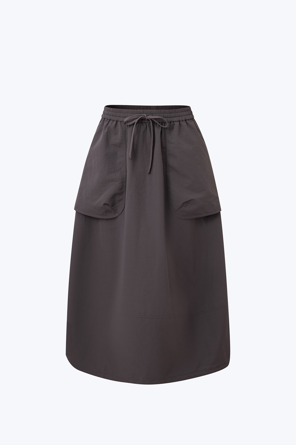 Cocoon Skirt - Charcoal