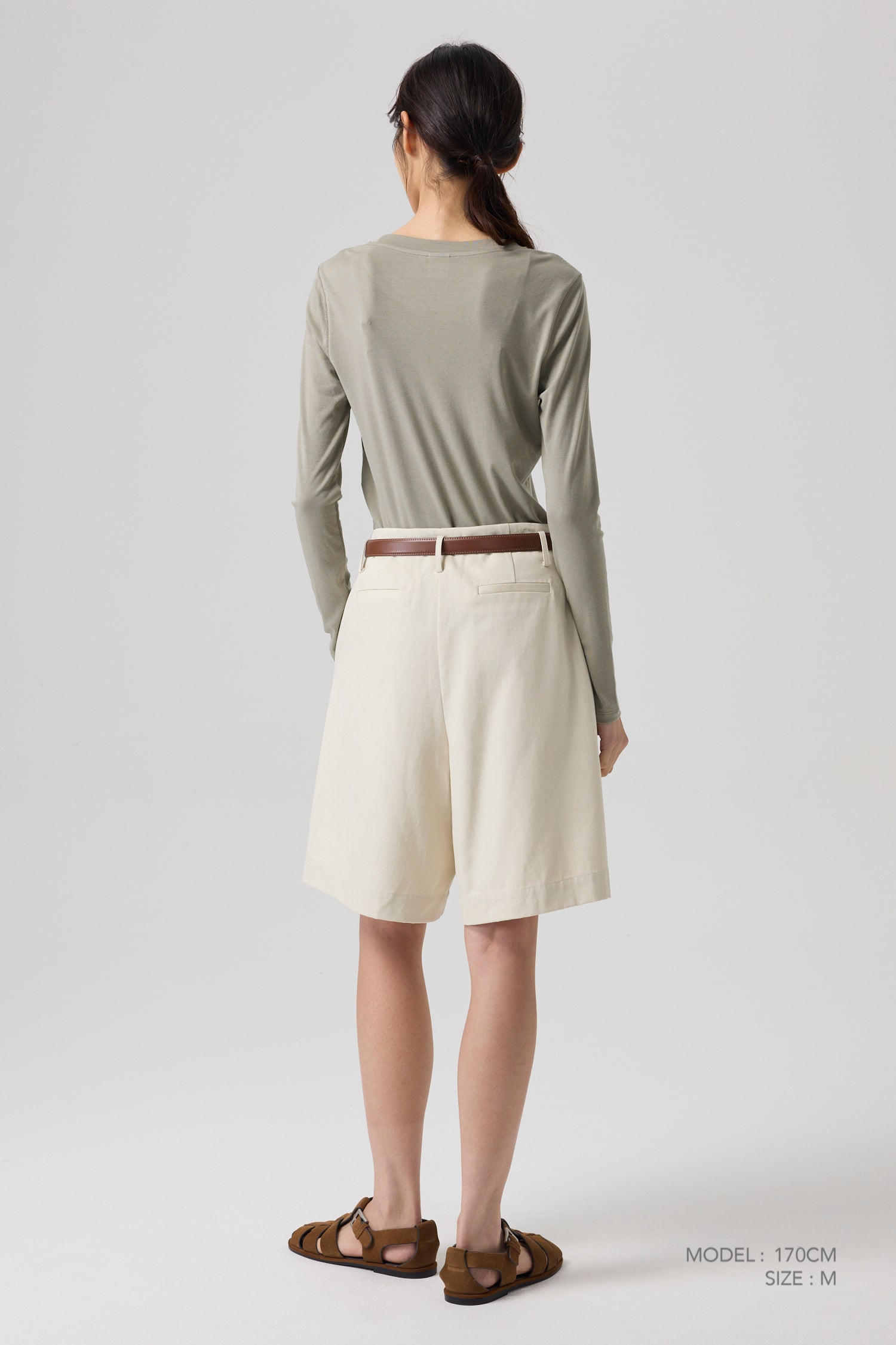 Long Sleeve Tee - Taupe