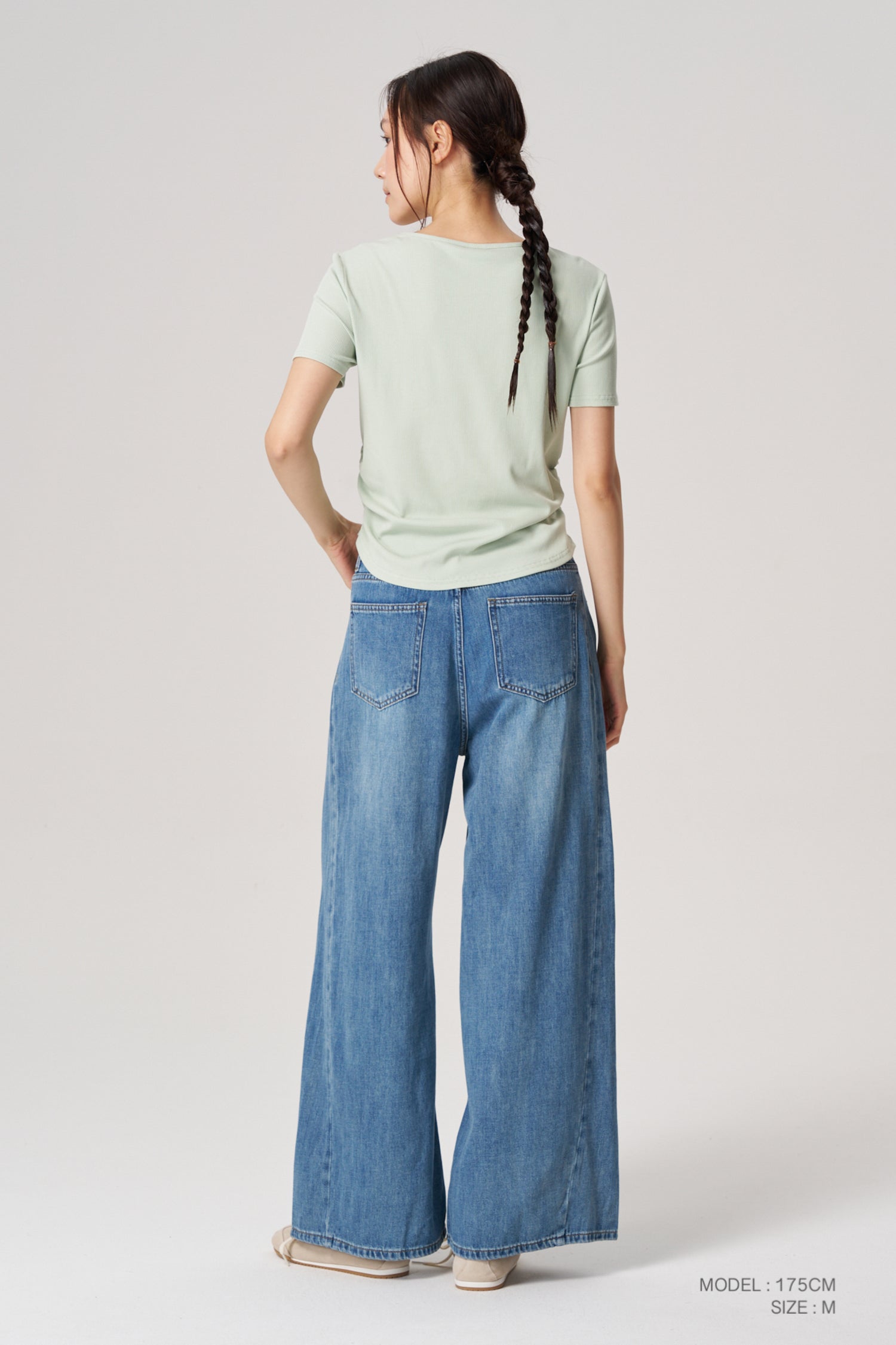 Double Collar Tee - Mint