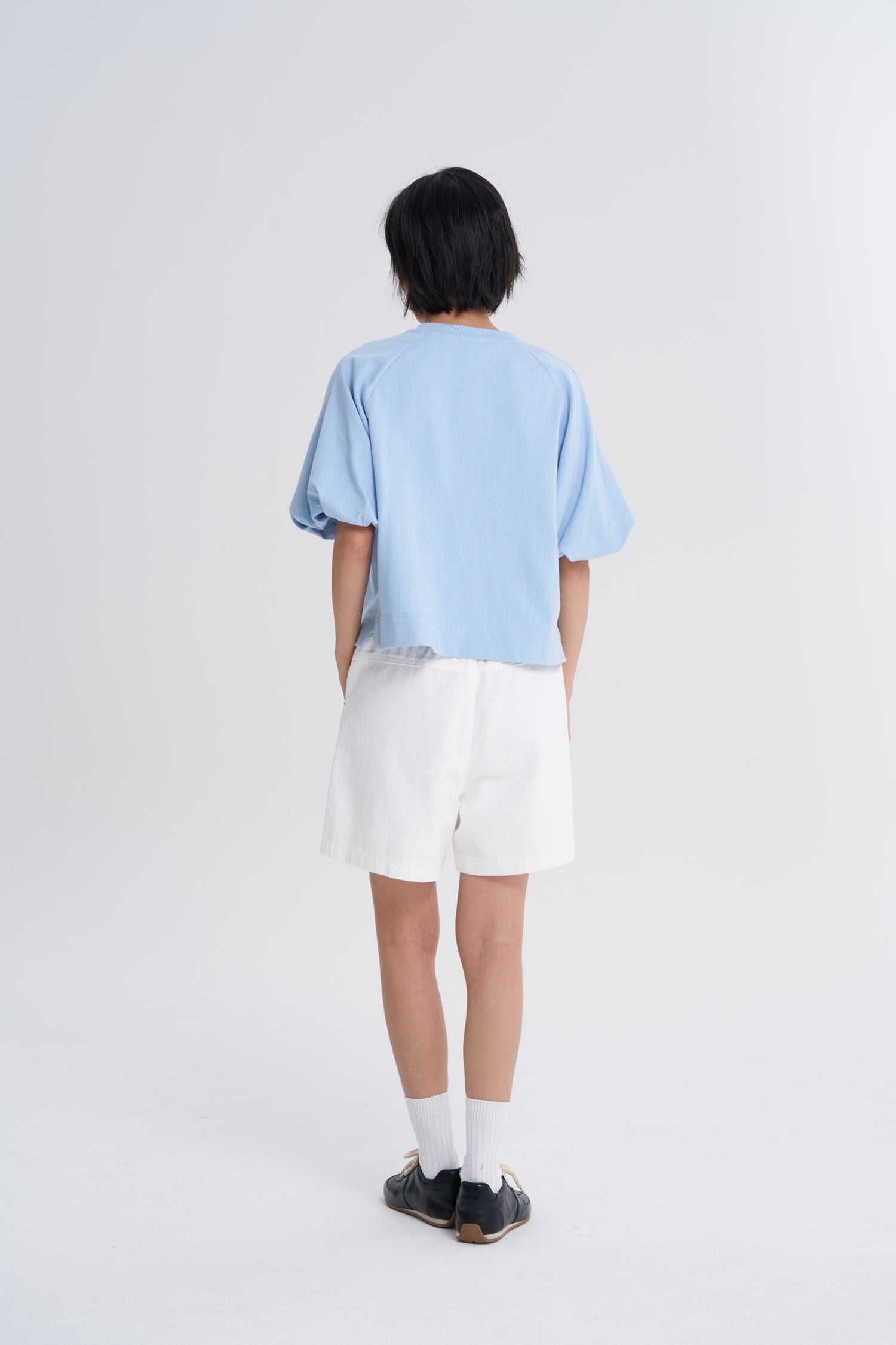 Soft Volume Sweater - Sky Blue