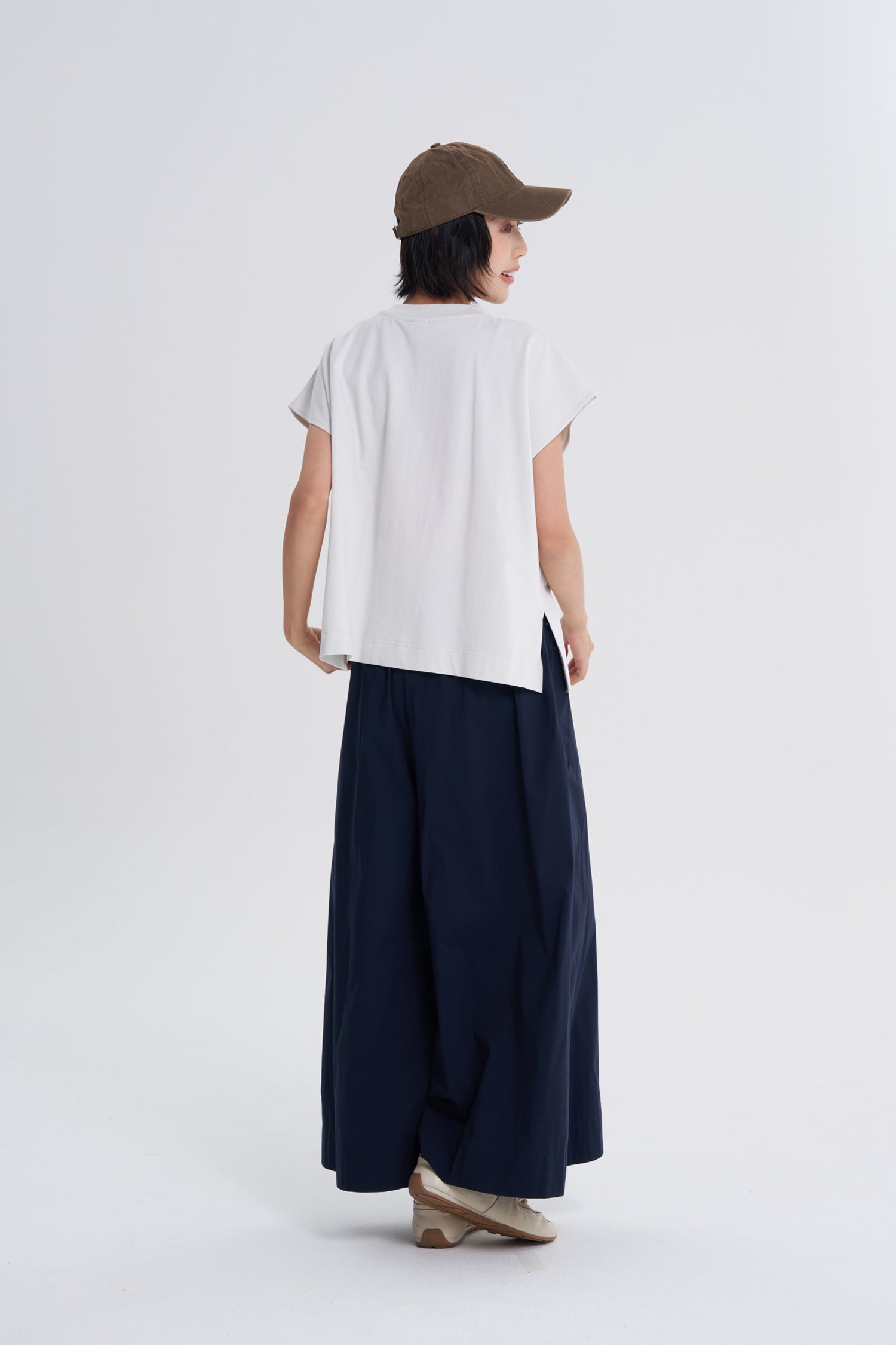 Patch Pocket Tee - Light Grey
