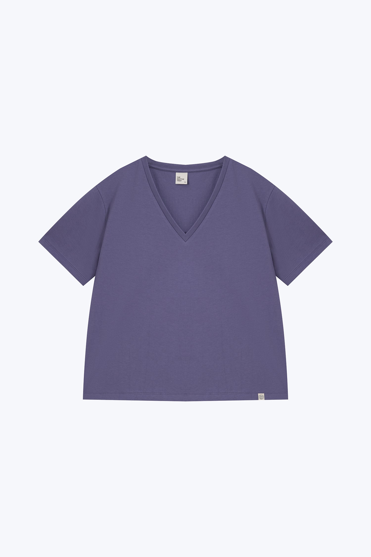 V-Neck Tee - Purple