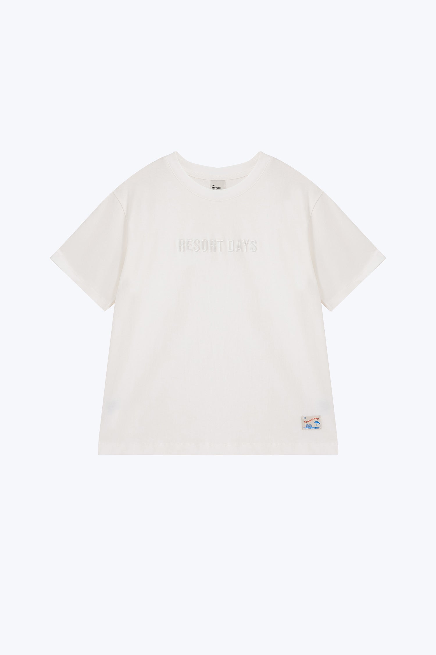 ‘Resort Days' Tee - Cream