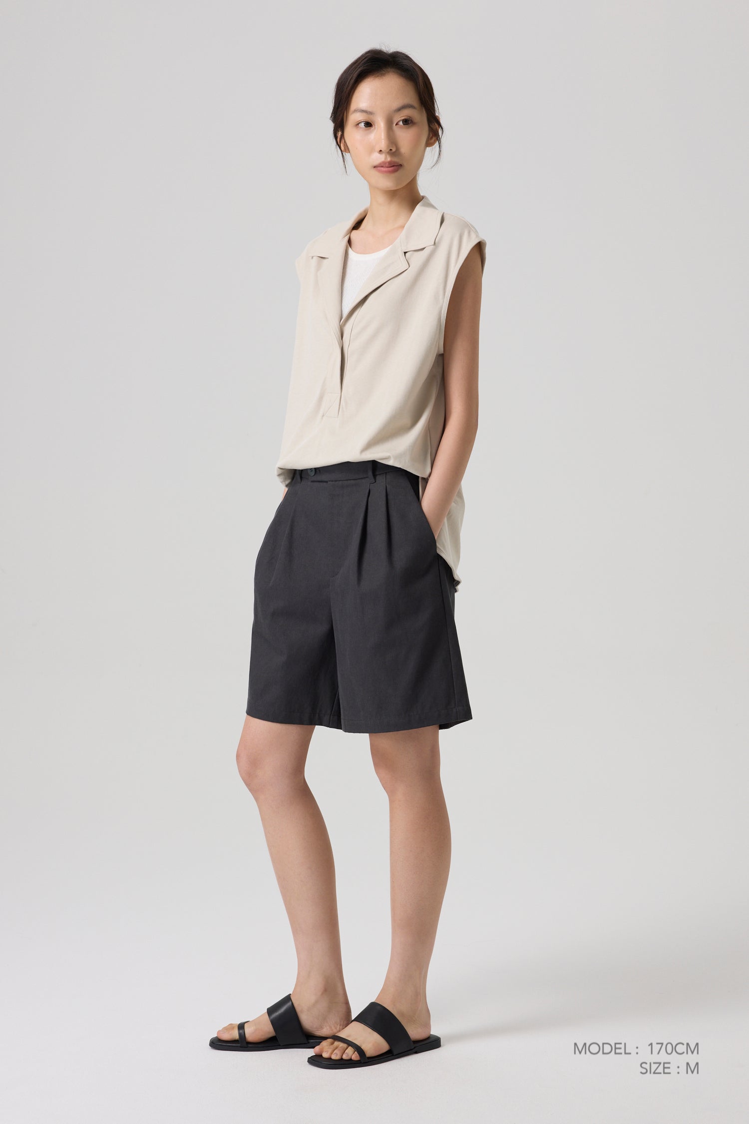 Skipper Collar Tee - Ecru