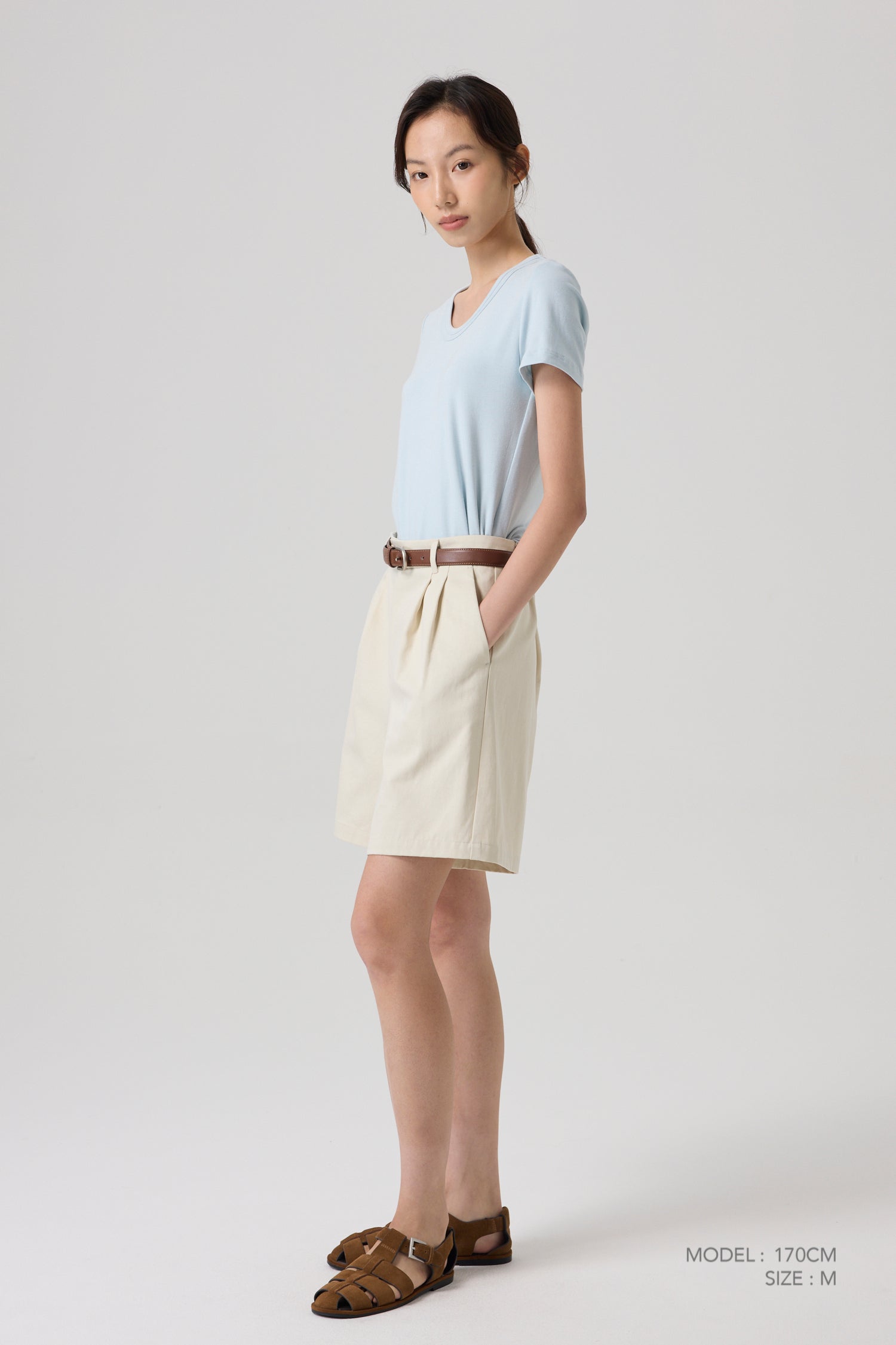 Classic Tee - Dusty Blue