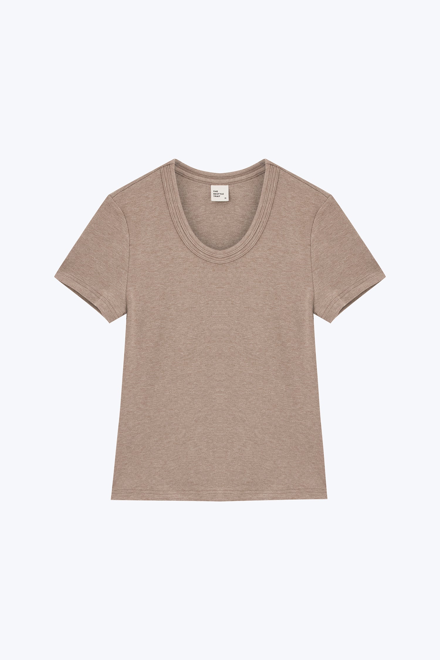 Classic Tee - Melange Brown