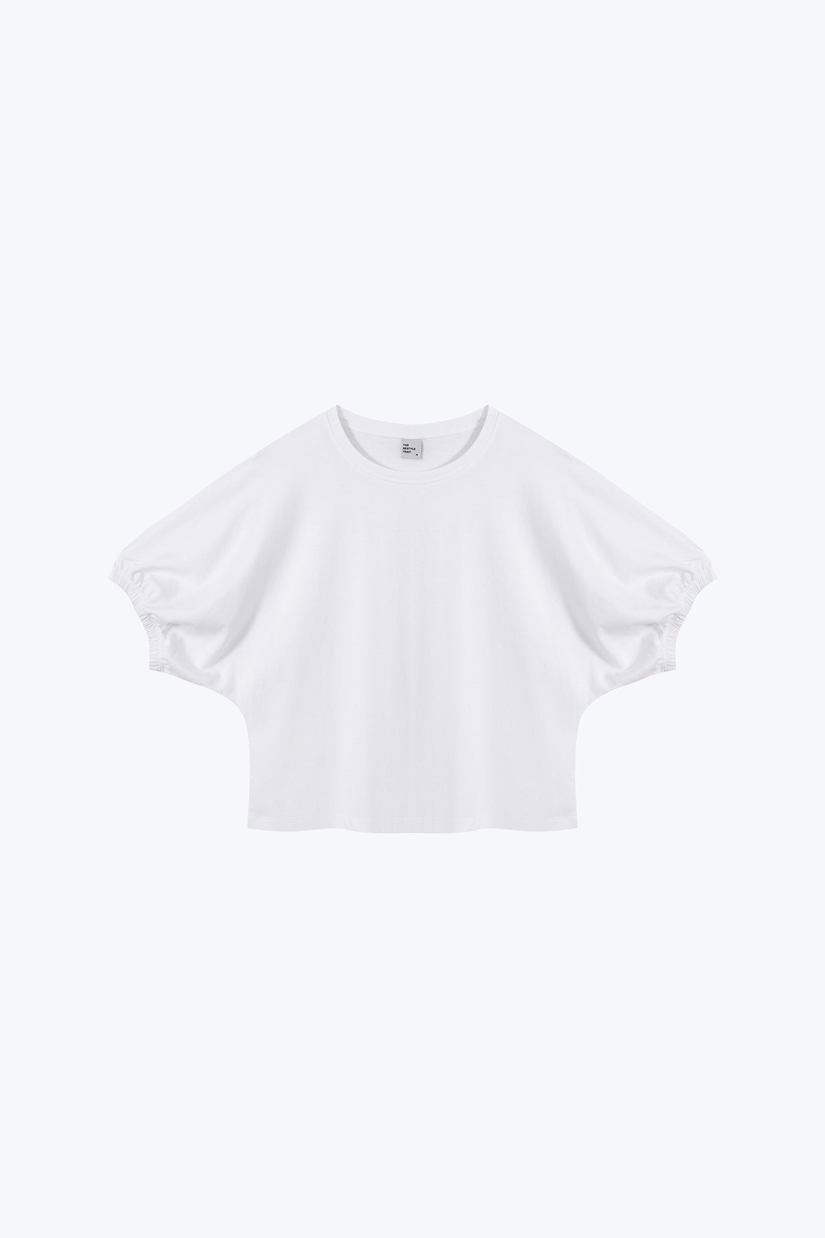Knitted Contrast Top - Cream