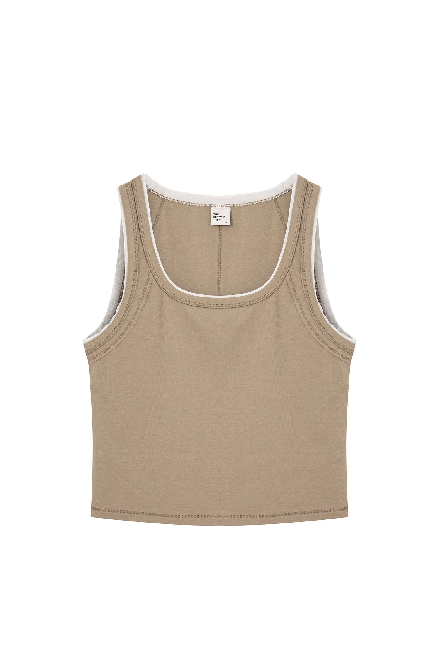 Sleeveless Tank Tee - Sage