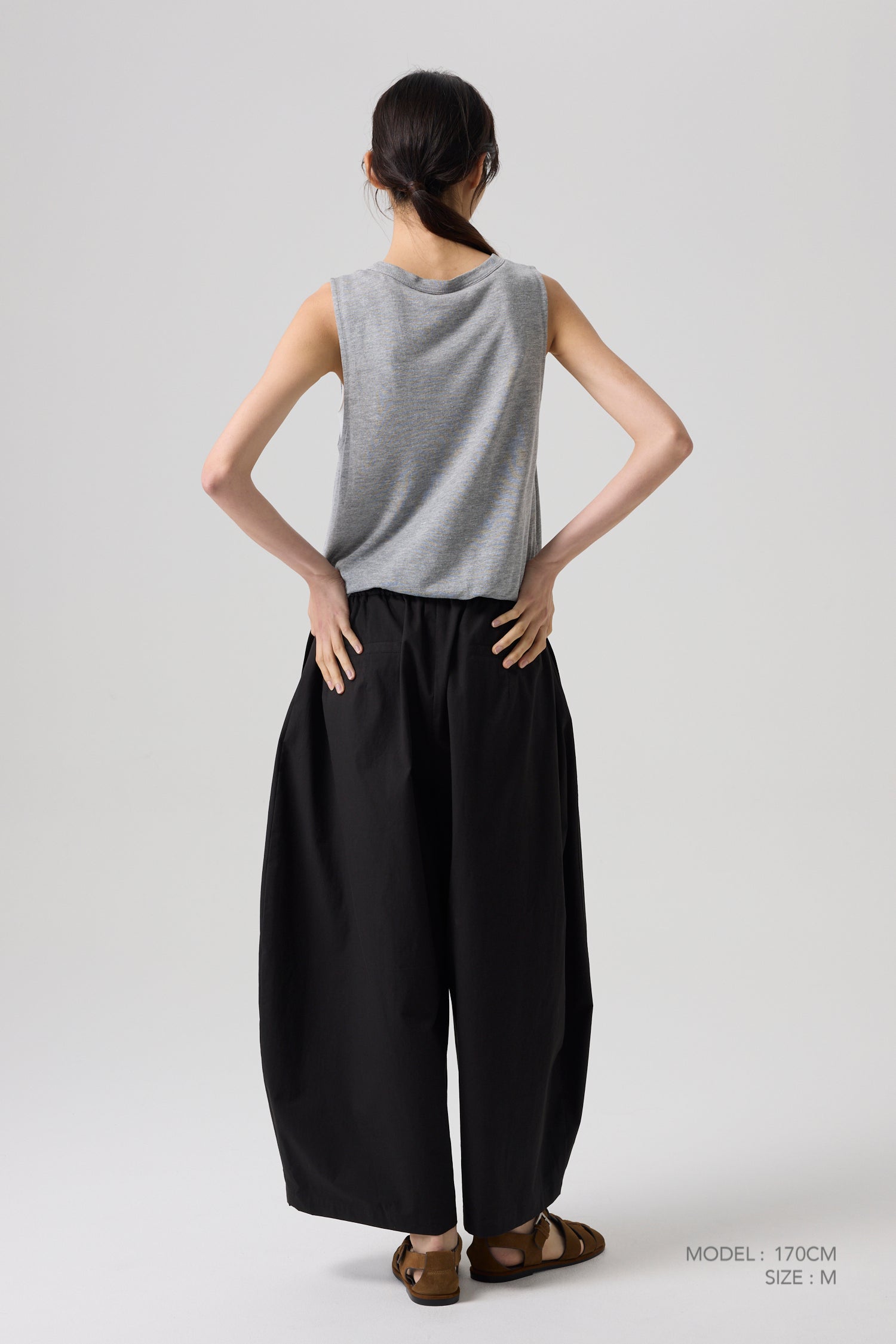 Double Layer Cloud Blouse - Hue Grey