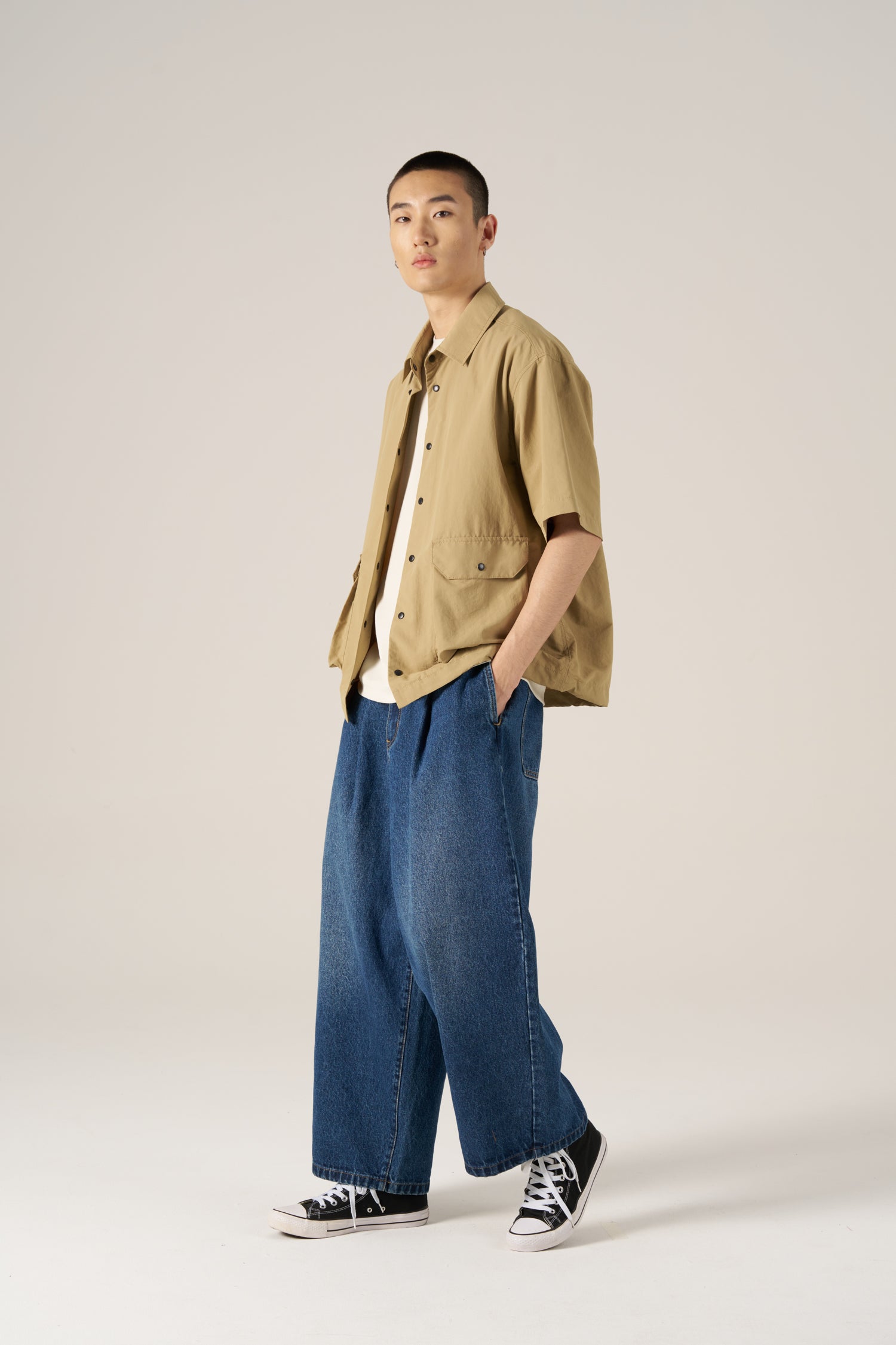 Cargo Pocket Shirt - Khaki