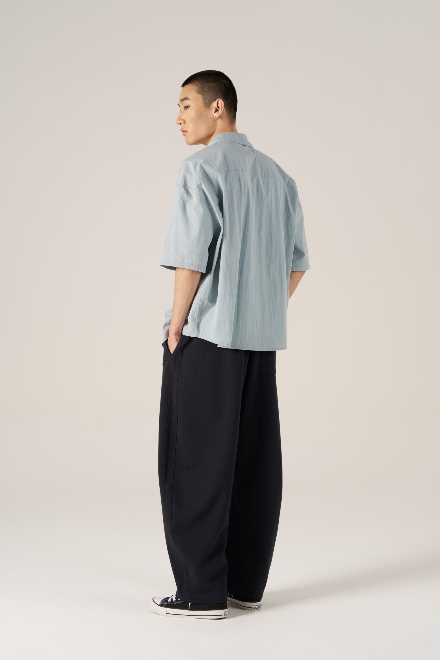 Reverse Effect Technical Shirt - Dusty Blue