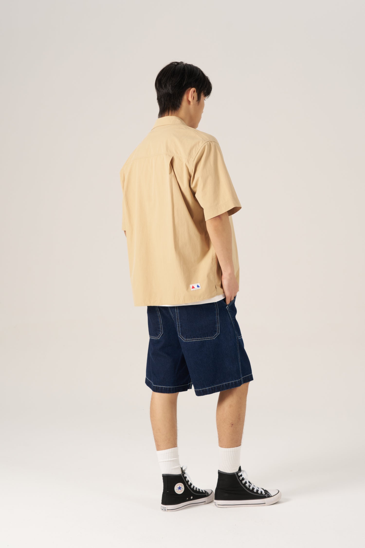 Relaxed Fit Pocket Shirt - Khaki