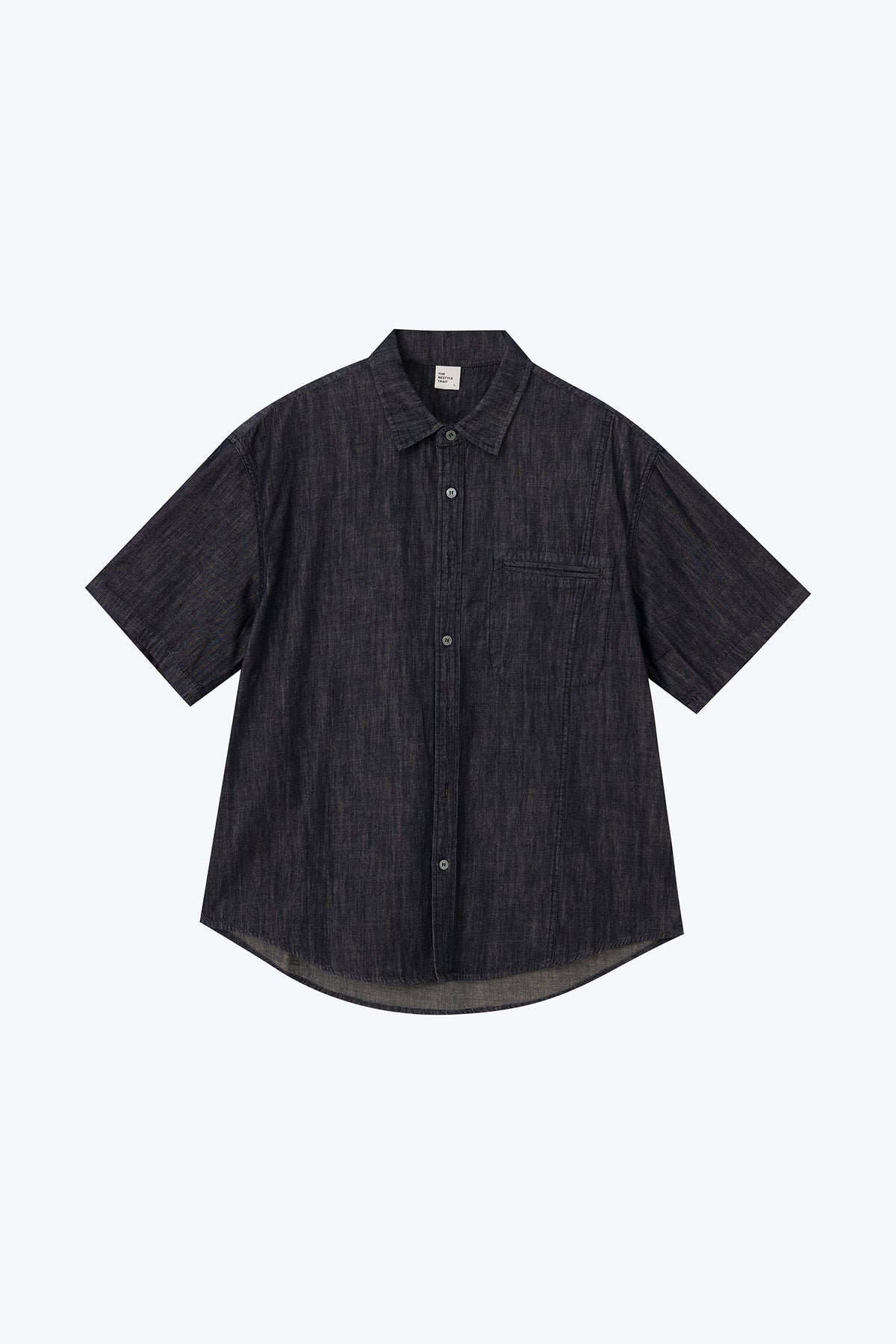 Relaxed Denim Shirt - Dark Denim